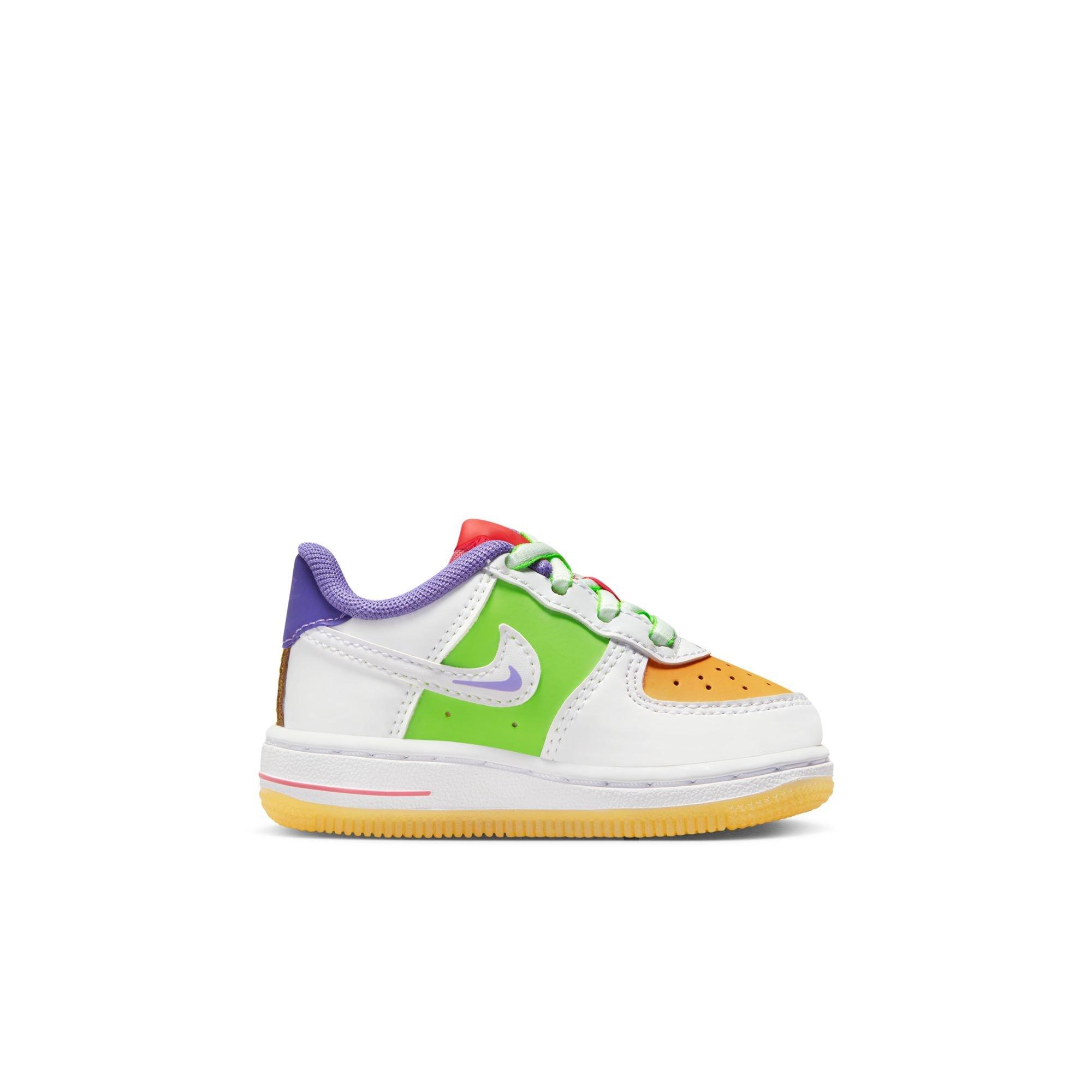 Nike Boys Air Force 1 LV8 1 - Shoes Purple/White/White Size 04.0
