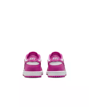 Nike Dunk Low Med Soft Pink/Pink Foam/Hyper Pink Toddler Girls' Shoe -  Hibbett