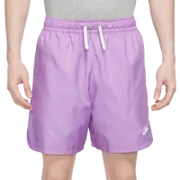 Nike Men's Sportswear Sport Essentials Woven Lined Flow Shorts-Purple - PURPLE