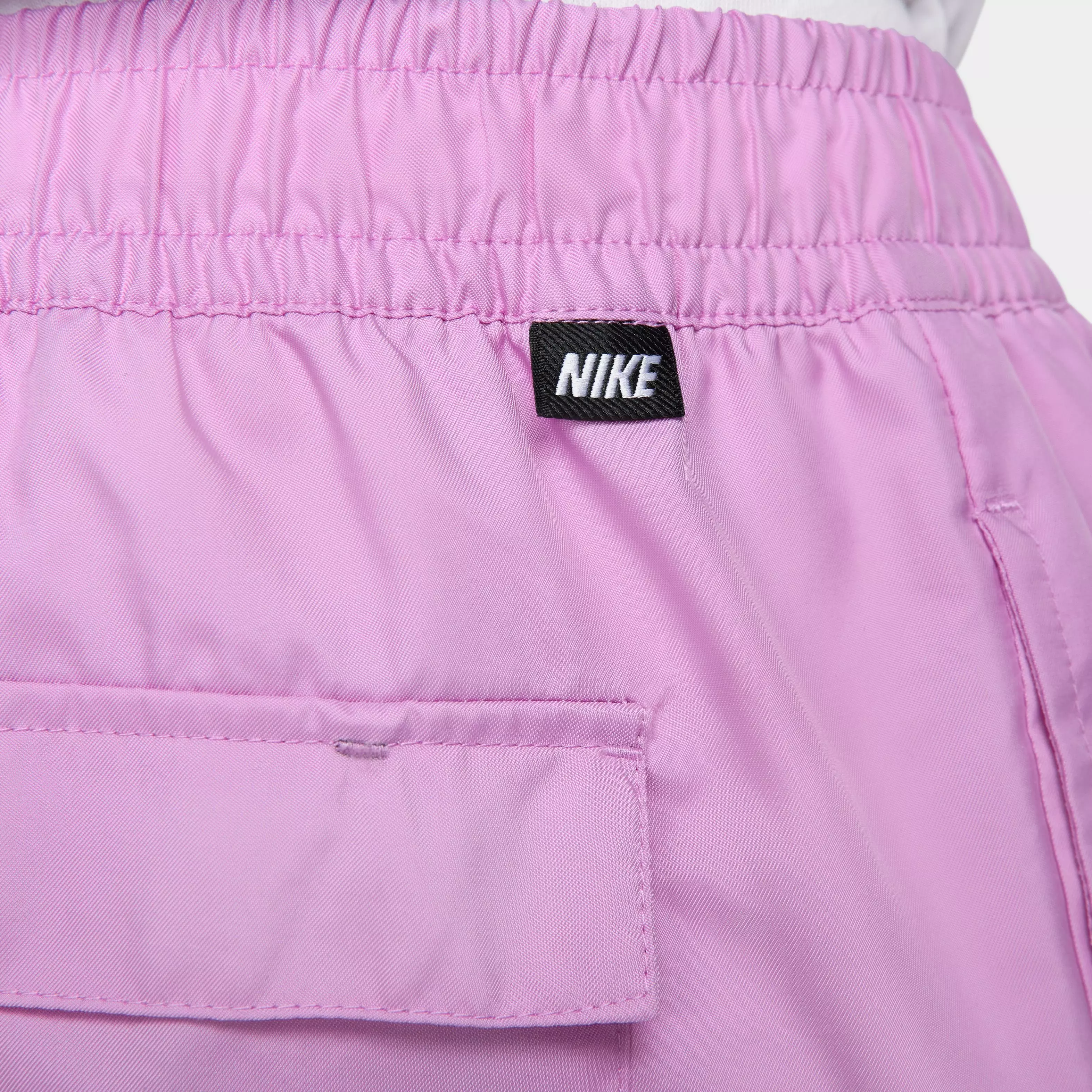 Nike Men's Sportswear Sport Essentials Woven Lined Flow Shorts-Purple - PURPLE