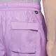 Nike Men's Sportswear Sport Essentials Woven Lined Flow Shorts-Purple - PURPLE Thumbnail View 4