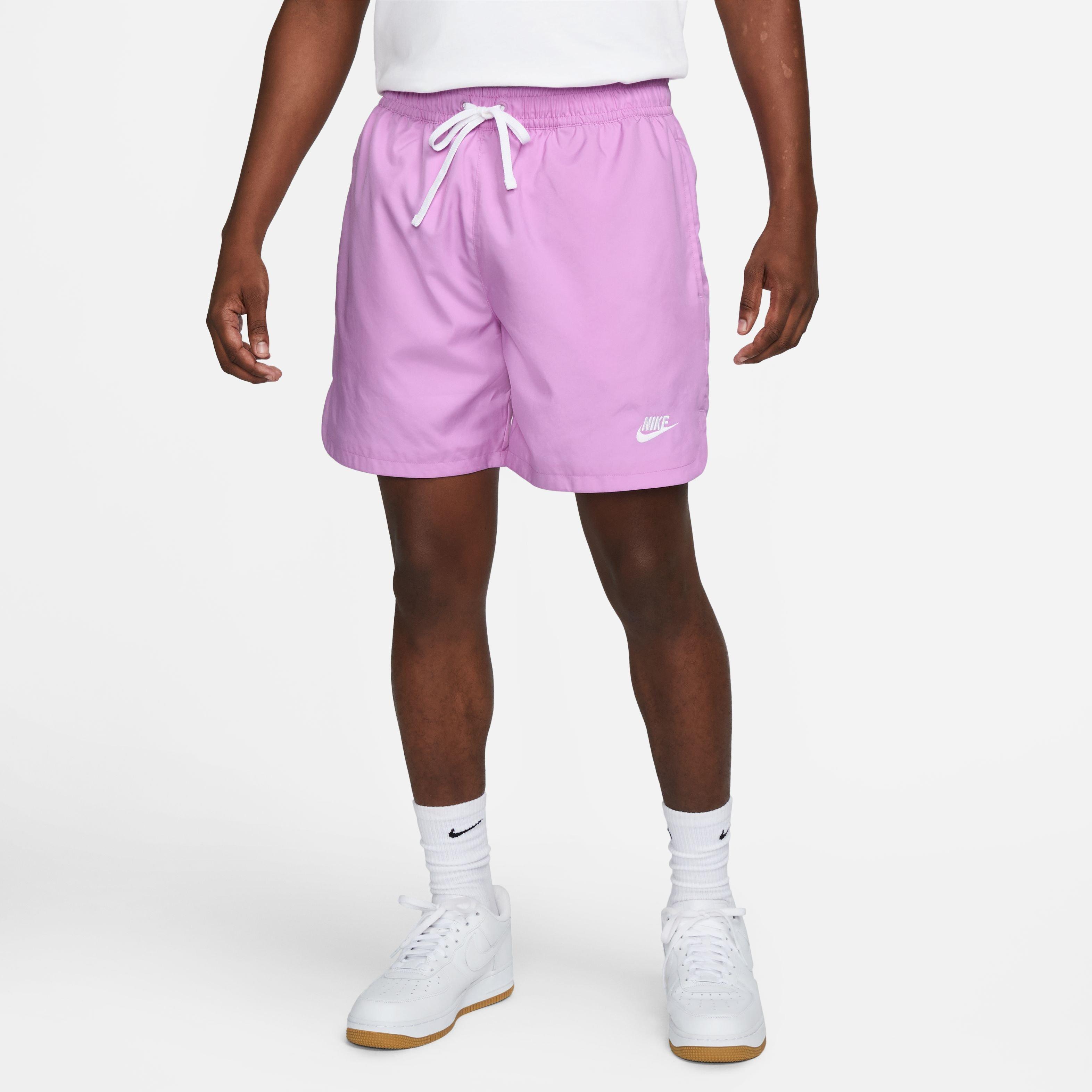 Nike Men's Sportswear Sport Essentials Woven Lined Flow Shorts-Purple - PURPLE Thumbnail View 2
