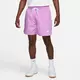 Nike Men's Sportswear Sport Essentials Woven Lined Flow Shorts-Purple - PURPLE Thumbnail View 6