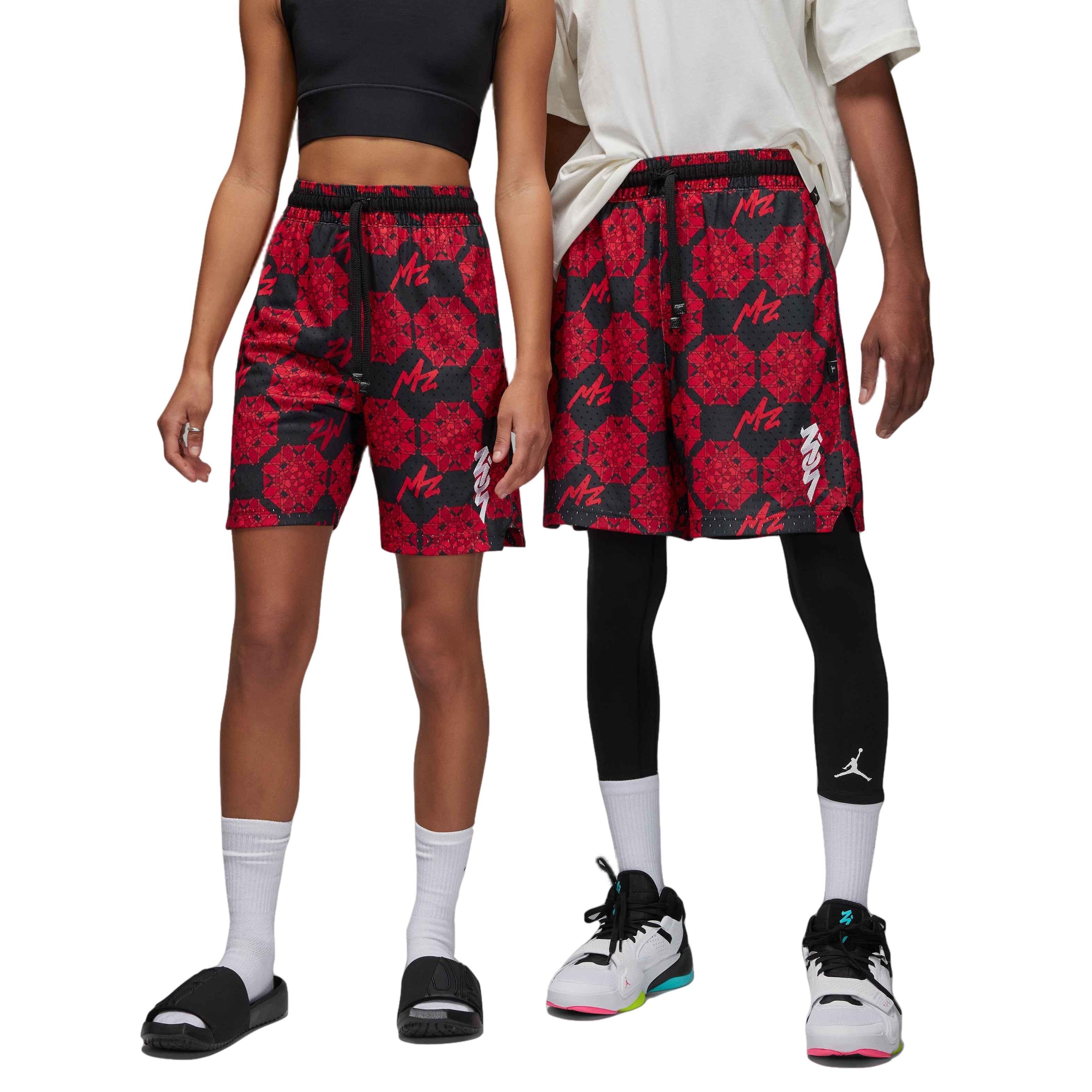 ウェア NIKE JORDAN BRAND ZION DF MESH SHORT JORDAN BRAND AS M J ZION DF MESH SHORT BLACK/WHITE 21SU-I