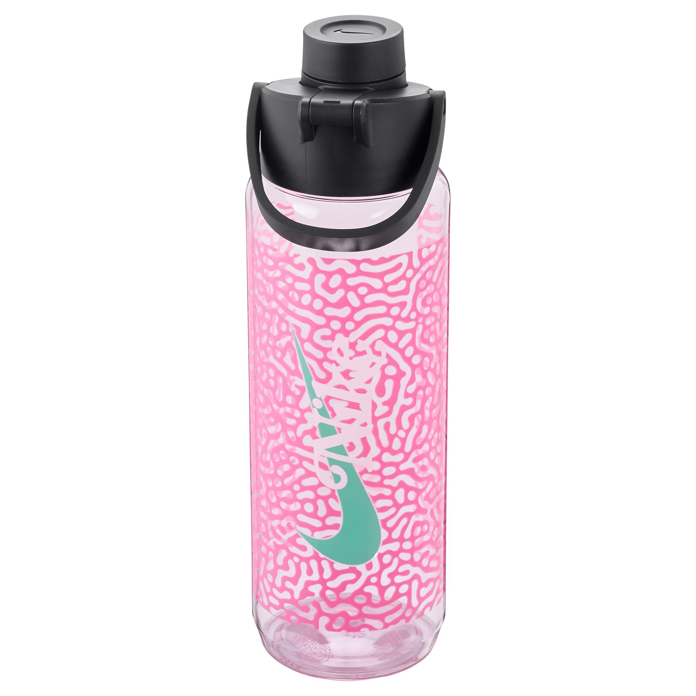 Nike Renew Charge Chug 24oz. Water Bottle - PINK/BLACK Thumbnail View 1