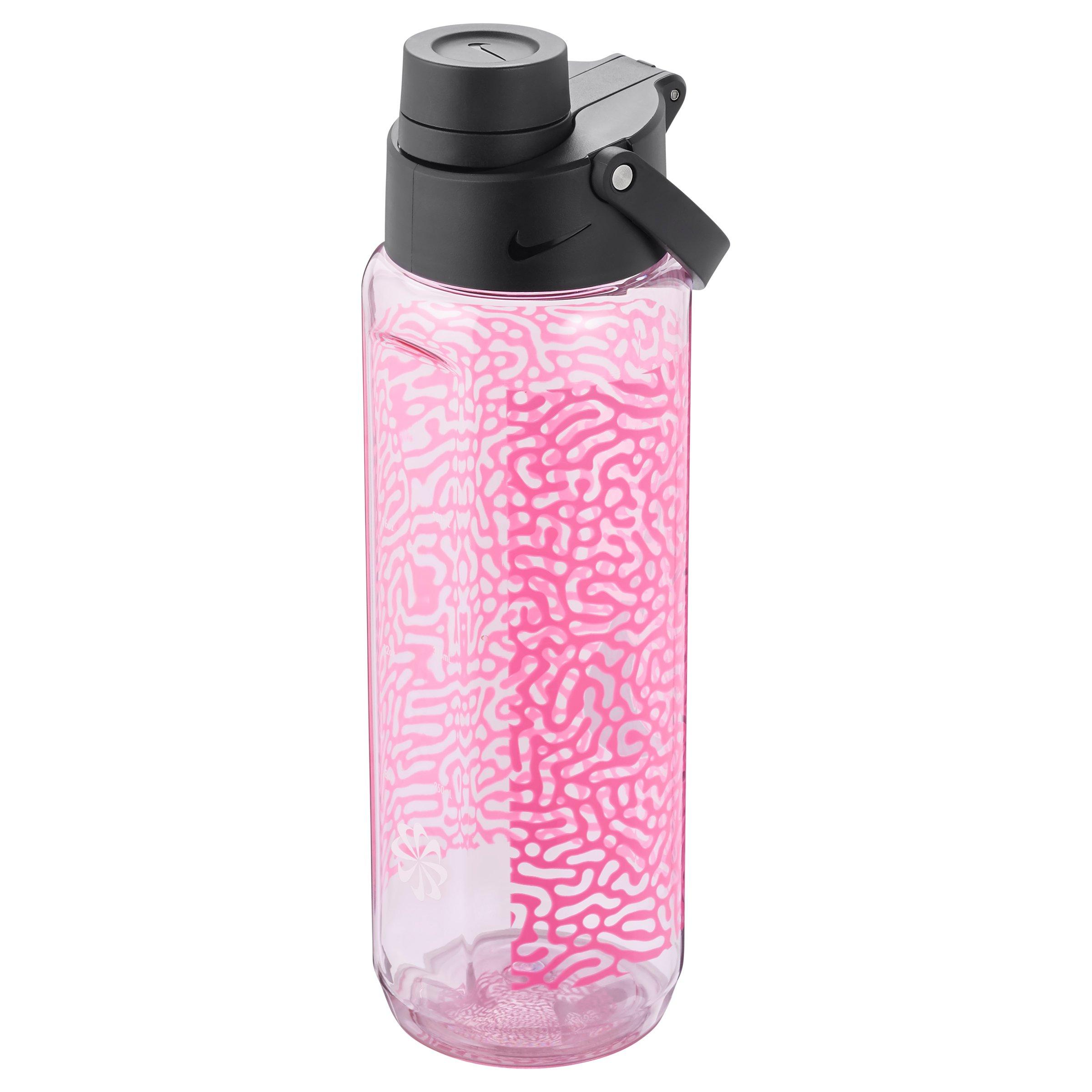 Nike Renew Charge Chug 24oz. Water Bottle - PINK/BLACK Thumbnail View 2