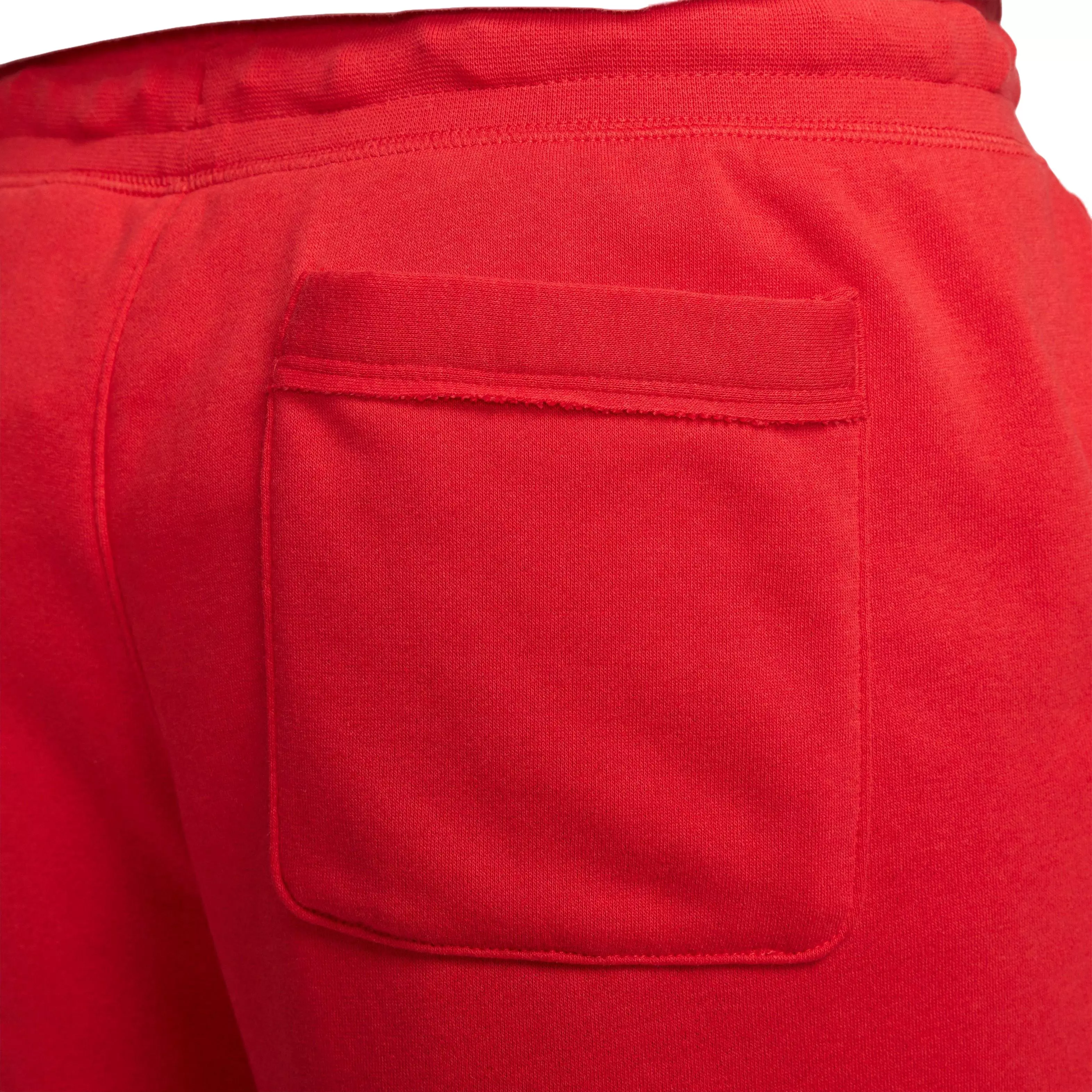 Nike Men's Club Alumni French Terry Shorts-Red - RED