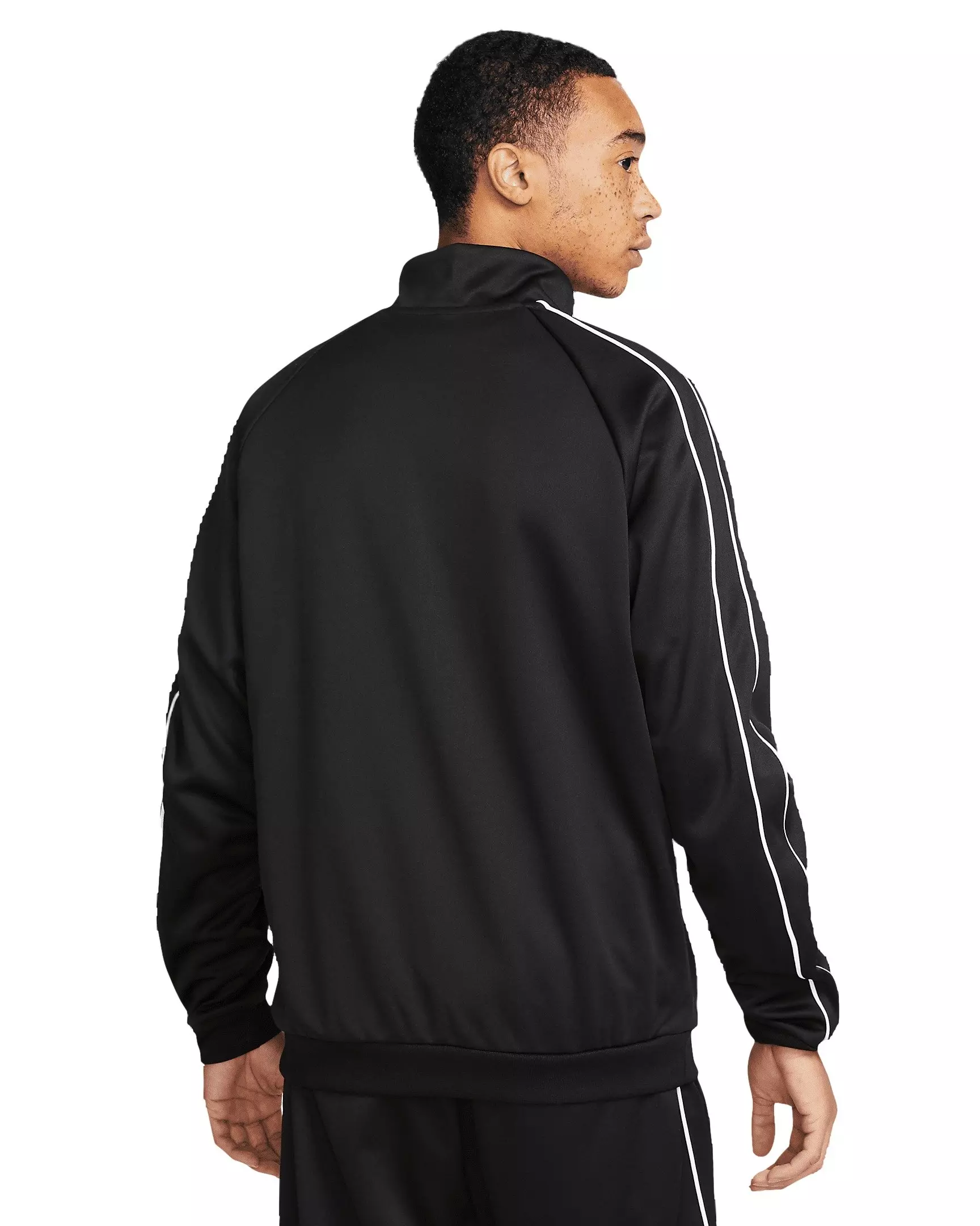 Nike Men's Club Full-Zip Jacket - Black - BLACK