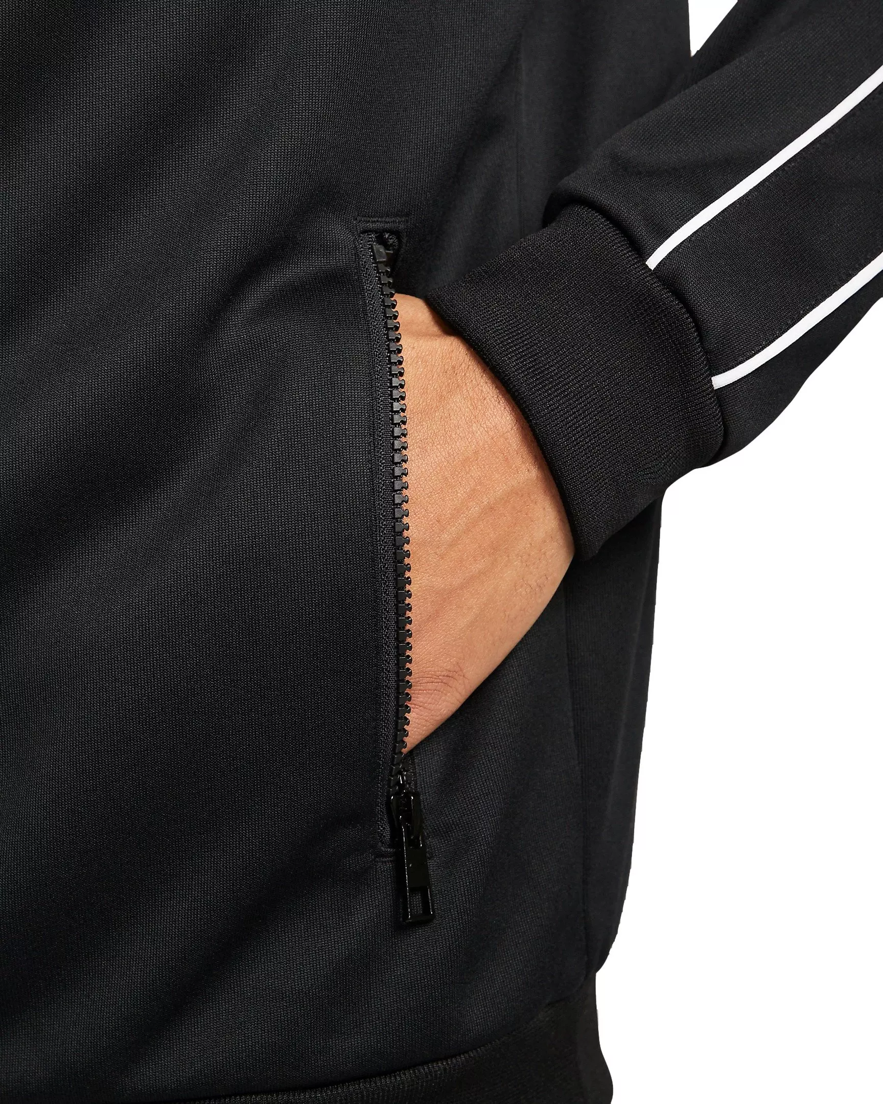 Nike Men's Club Full-Zip Jacket - Black - BLACK