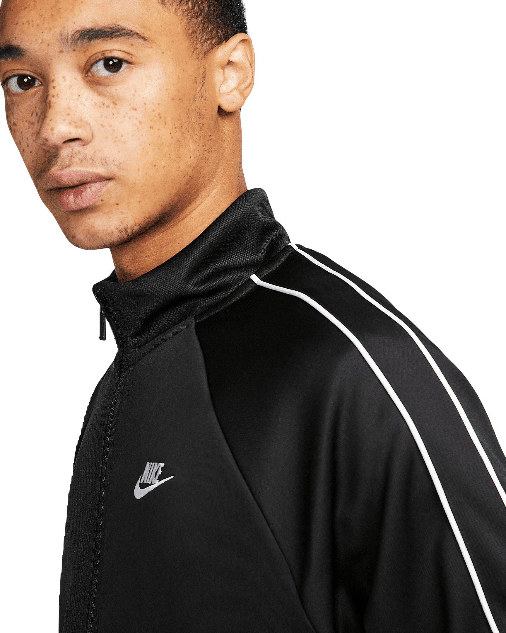 Nike Men's Club Full-Zip Jacket - Black - BLACK Thumbnail View 5