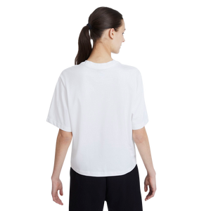 Nike Women's Sportswear Essentials Boxy Tee-White