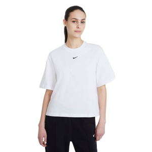 Nike Women's Sportswear Essentials Boxy Tee-White