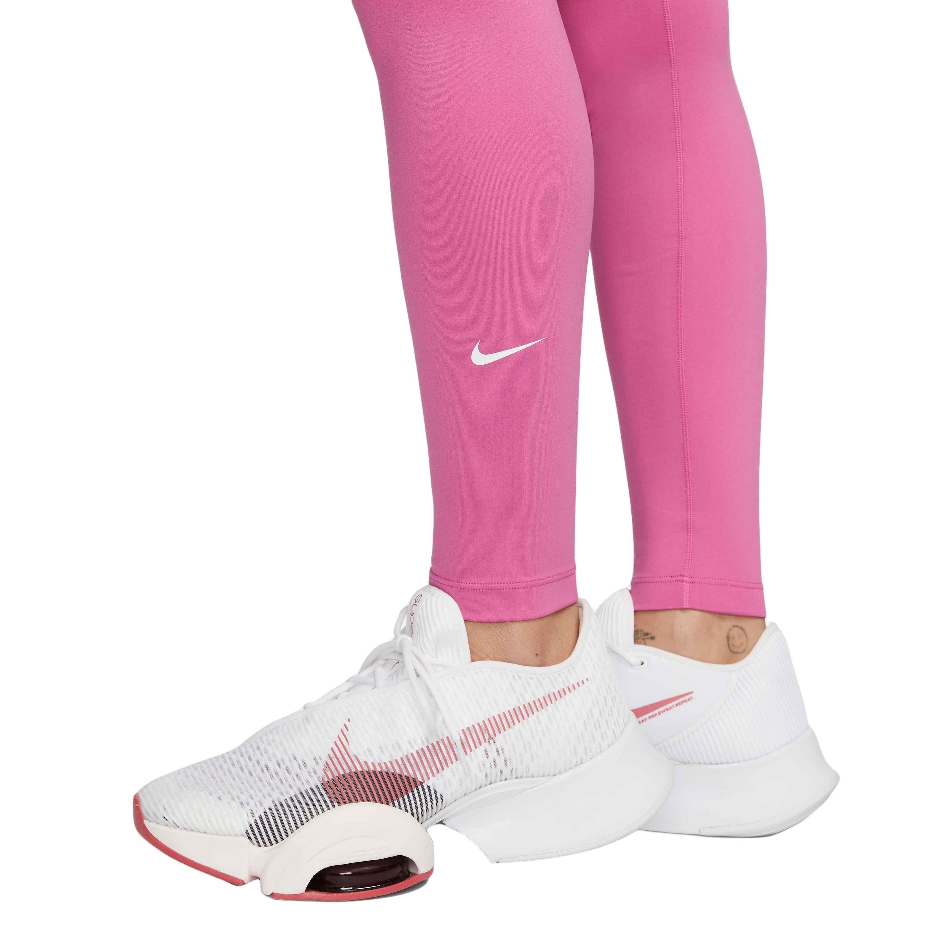 Nike Performance ONE - Leggings - rush fuchsia/white)/pink 