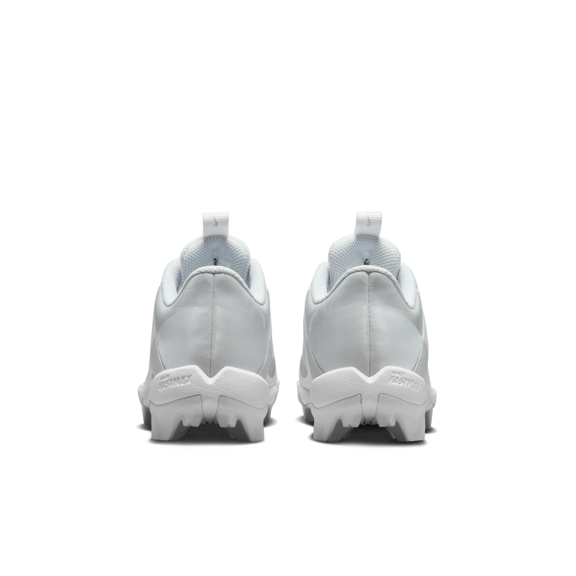 Nike Vapor Edge Shark 2  Grade School Boys' "White/Metallic Silver" Football Cleat