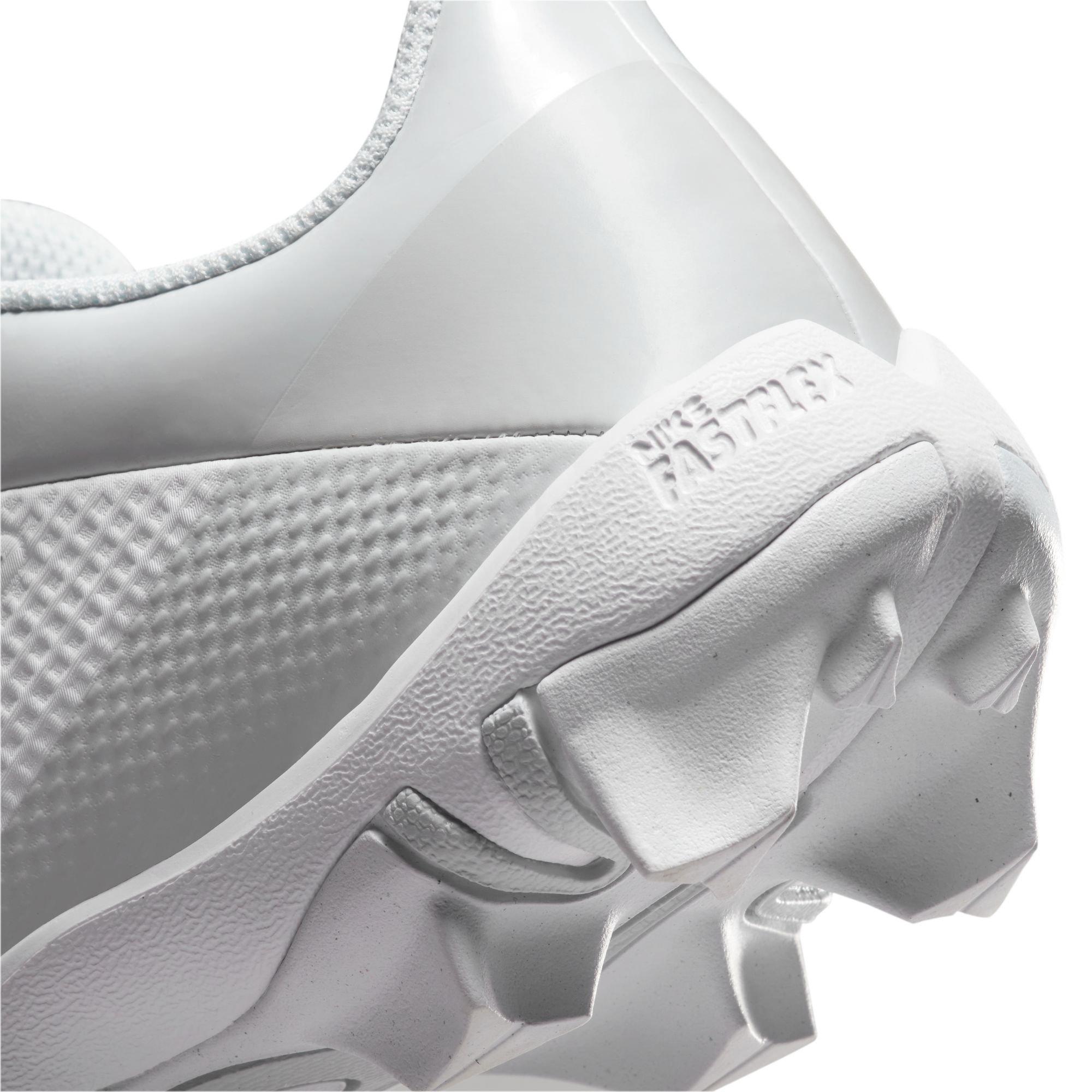 Nike Vapor Edge Shark 2  Preschool Boys' "White/Metallic Silver" Football Cleat