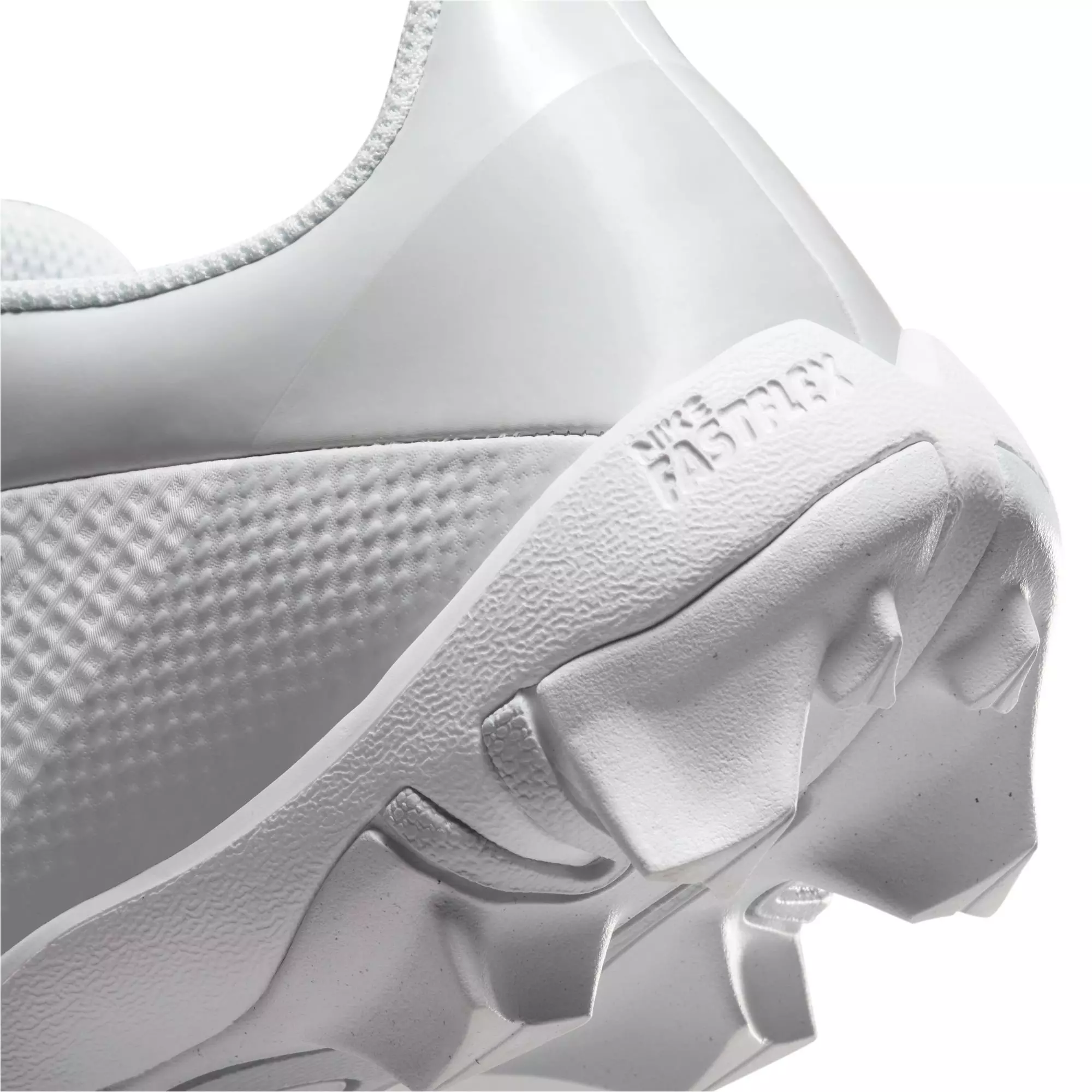 Nike Vapor Edge Shark 2 "White/Metallic Silver" Preschool Boys' Football Cleat - WHITE/SILVER