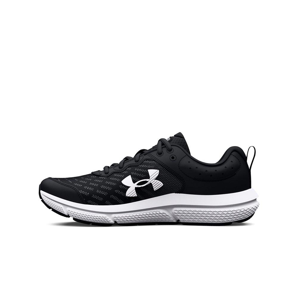 Under Armour Assert 10 Grade School Boys' "Black/White" Running Shoe