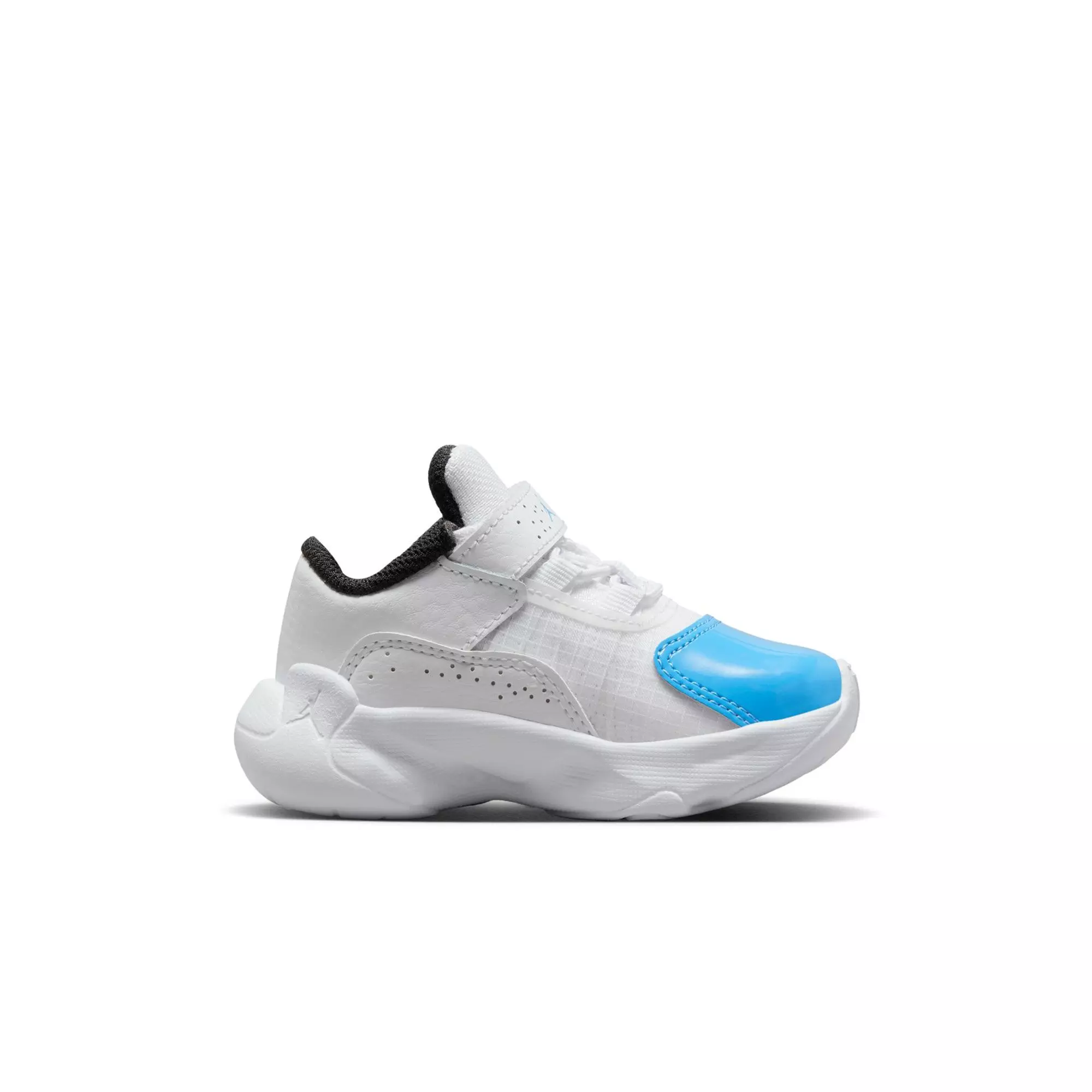 Jordan 11 CMFT Low "White/University Blue/Black" Toddler Boys' Shoe - WHITE/CAROLINA BLUE