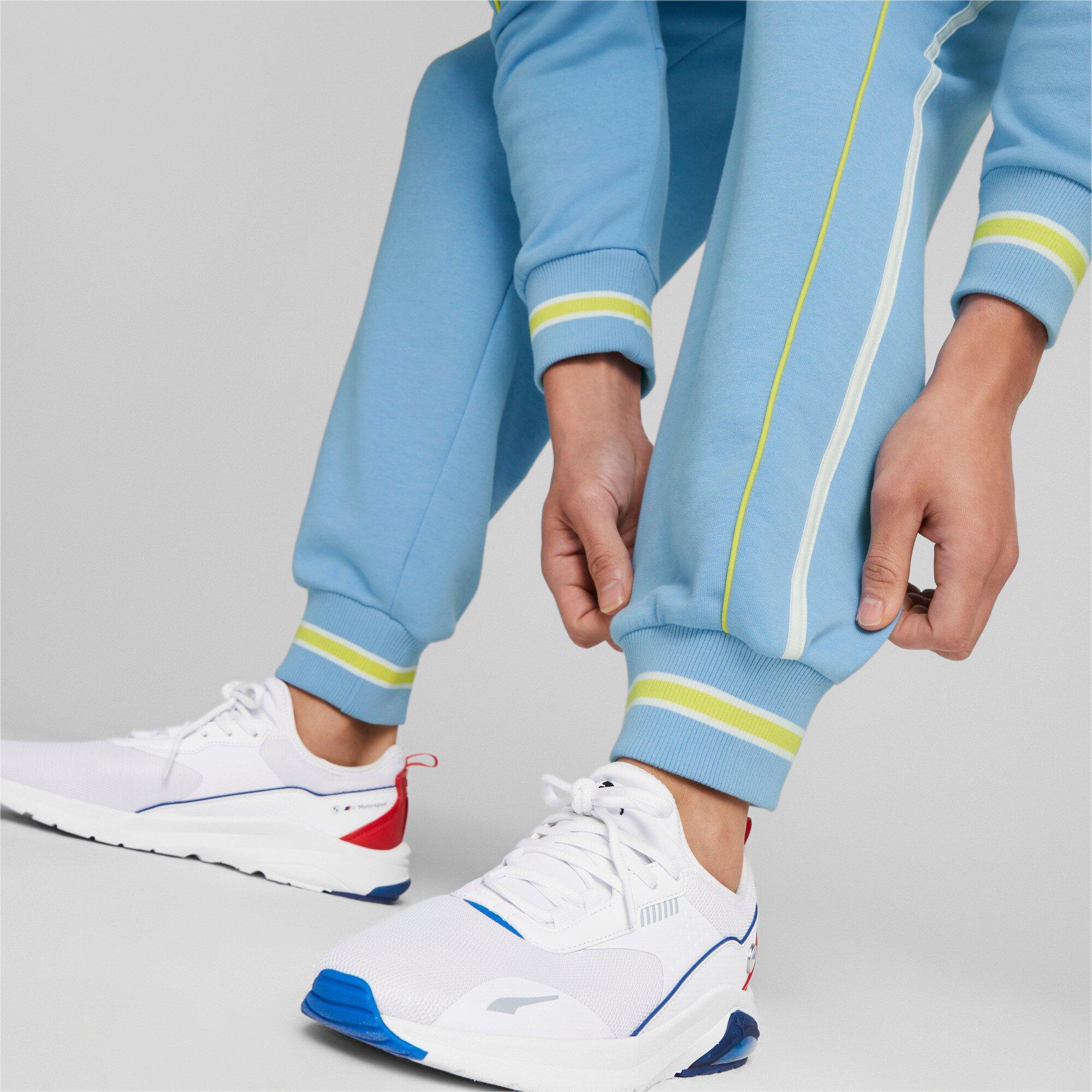Puma Men's BMW MMS Statement Pants - BLUE Thumbnail View 5