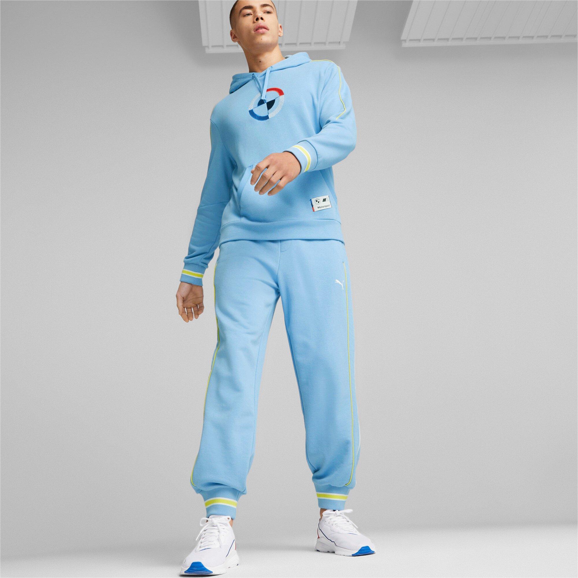 Puma Men's BMW MMS Statement Pants - BLUE Thumbnail View 3