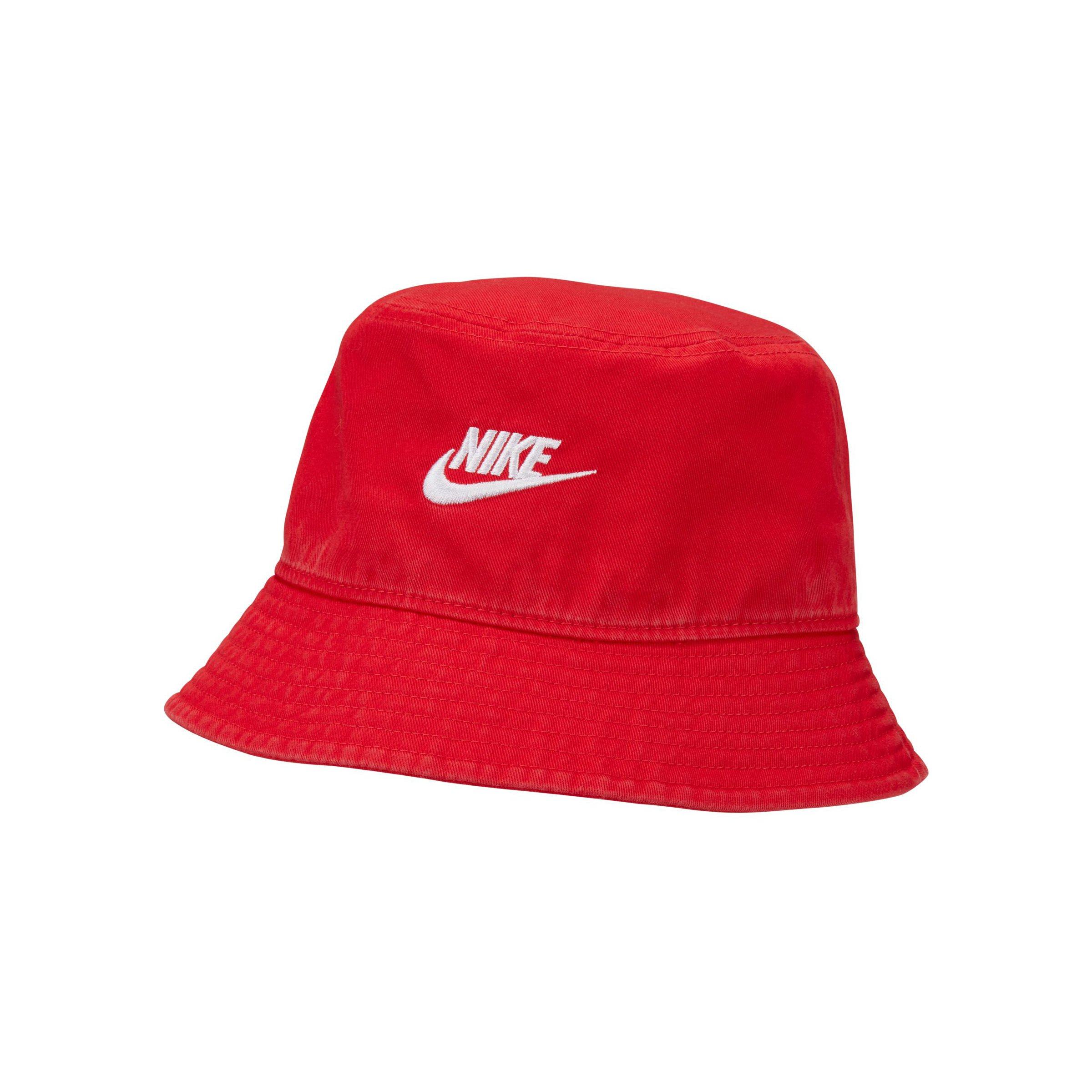 Nike Sportswear Bucket Hat - Red - Hibbett