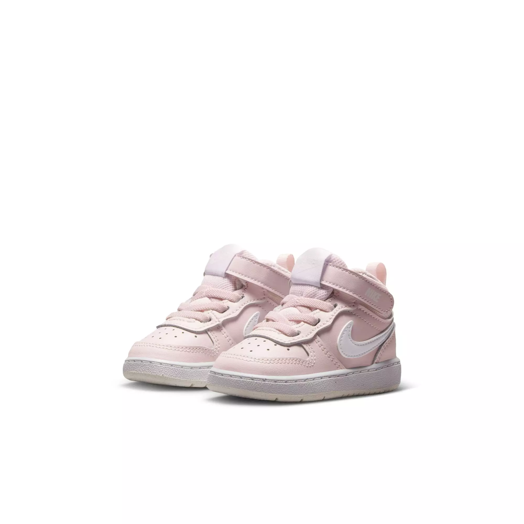 Nike Court Borough Mid 2 "Pearl Pink/White/Summit White" Toddler Girls' Shoe - PINK/WHITE