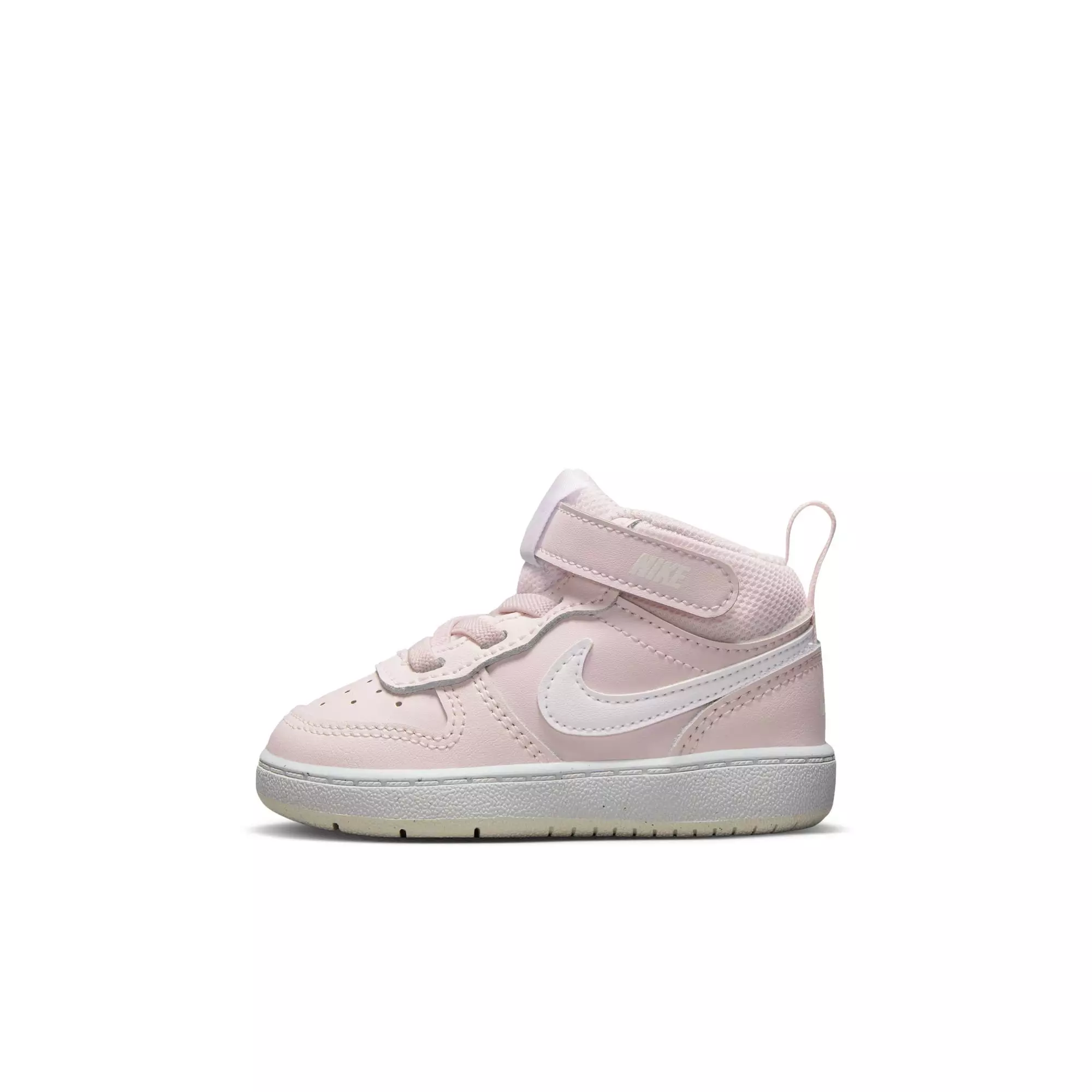 Nike Court Borough Mid 2 "Pearl Pink/White/Summit White" Toddler Girls' Shoe - PINK/WHITE