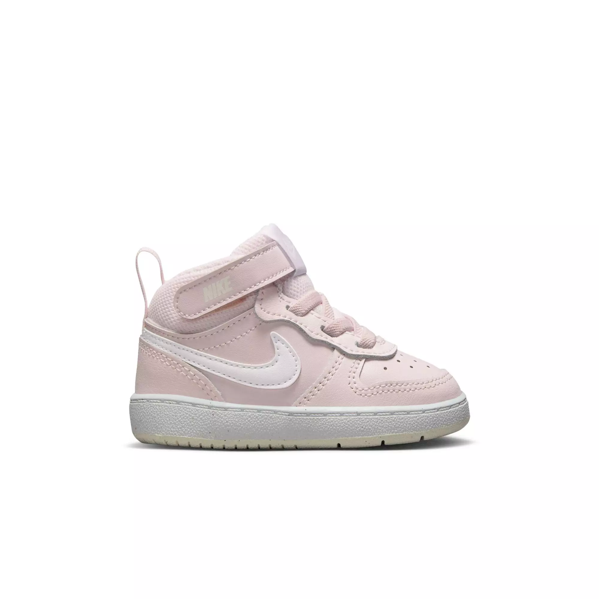Nike Court Borough Mid 2 "Pearl Pink/White/Summit White" Toddler Girls' Shoe - PINK/WHITE
