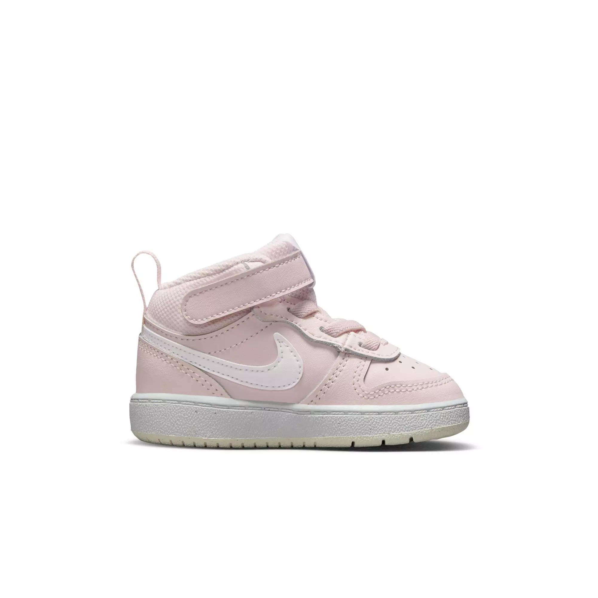 Nike Court Borough Mid 2 "Pearl Pink/White/Summit White" Toddler Girls' Shoe - PINK/WHITE