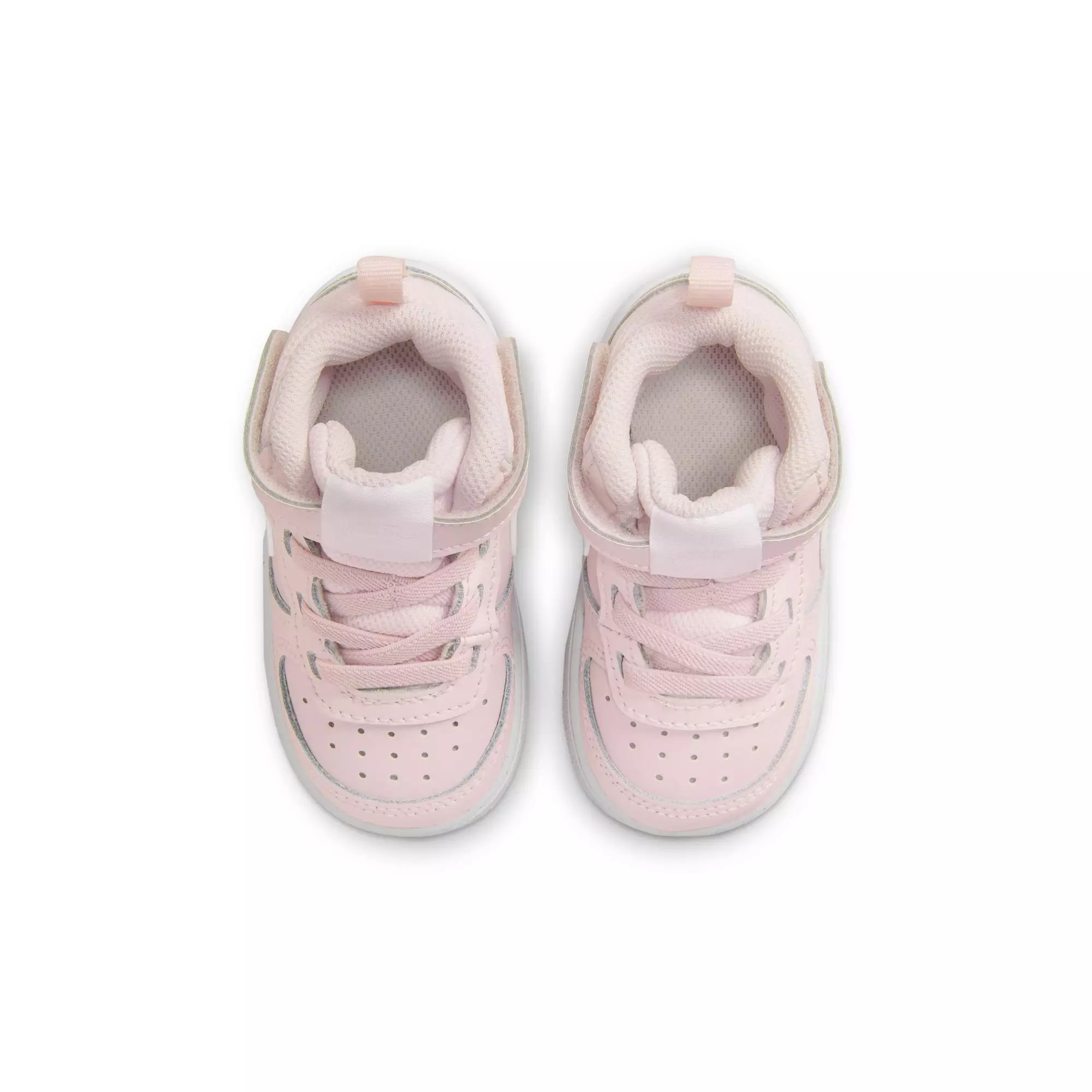 Nike Court Borough Mid 2 "Pearl Pink/White/Summit White" Toddler Girls' Shoe - PINK/WHITE