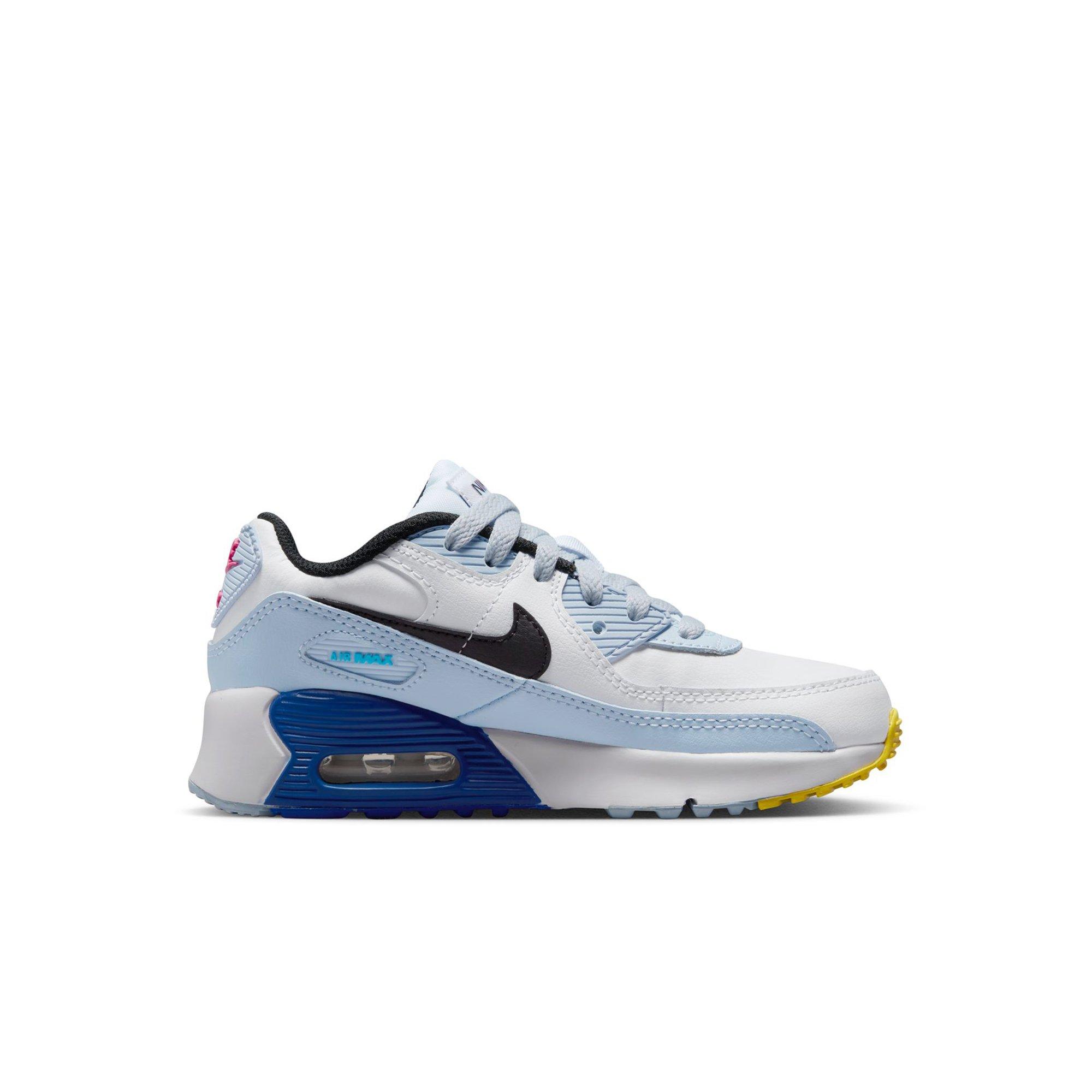 Nike Air Max 90 Red/White/Blue Grade School Boys' Shoe - Hibbett