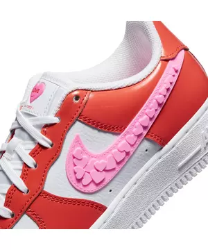 Nike Kids little girls Air Force 1 LV8 cherry sneakers shoes