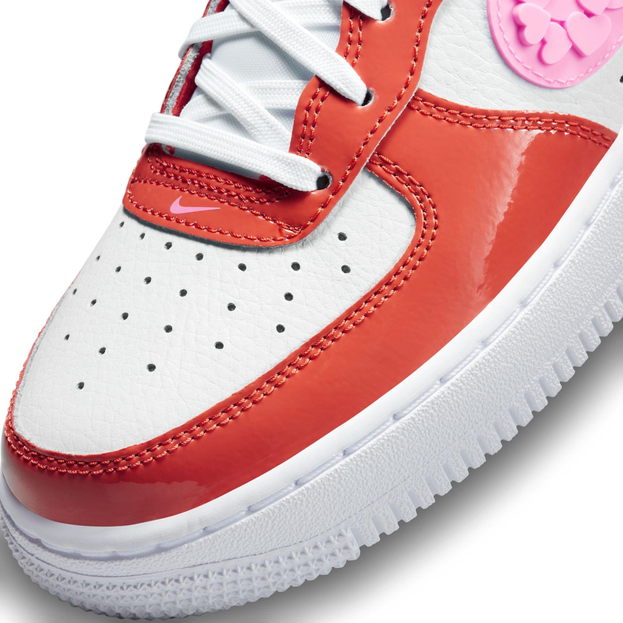 Nike Air Force 1 LV8 1 Swooshfetti Grade School Kids' Shoe - Hibbett