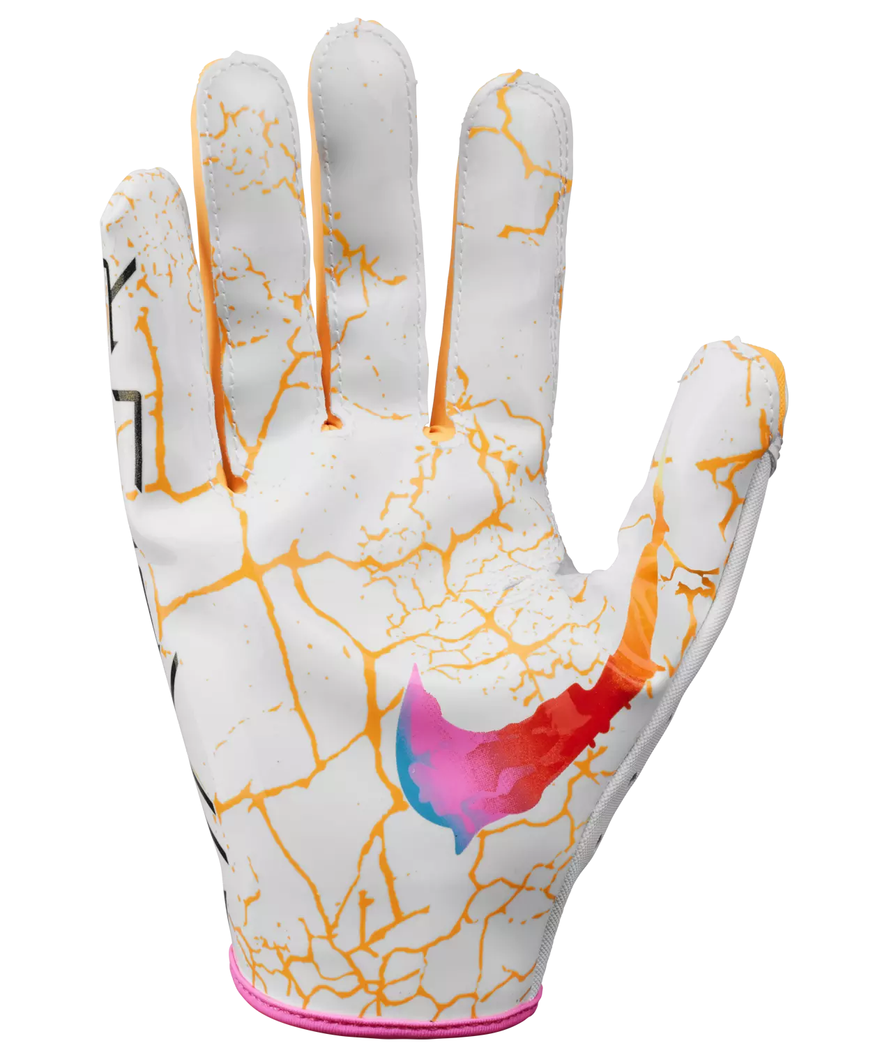 Nike Youth Vapor Jet 7 Equinox Football Receiver Gloves - WHITE