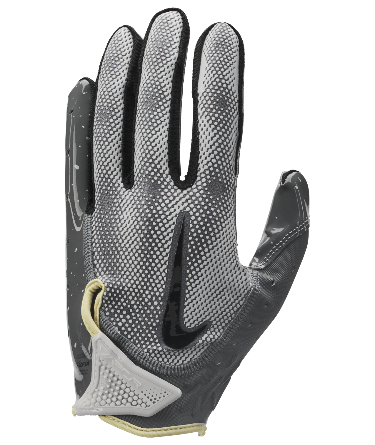 Nike Vapor Jet 7 Football Receiver Gloves - Grey - Hibbett | City Gear