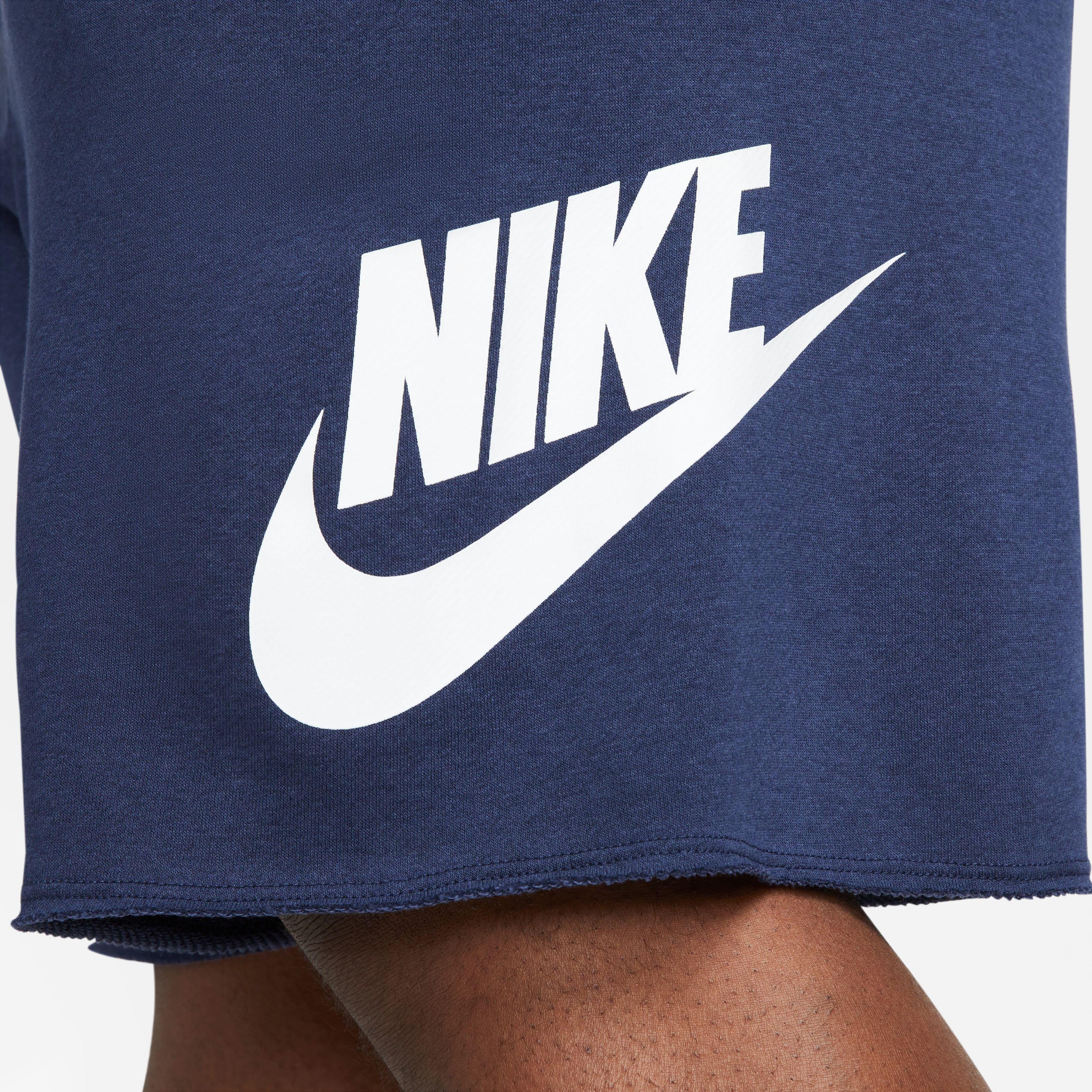 Nike Club Fleece Alumni French Terry Men's Navy Shorts