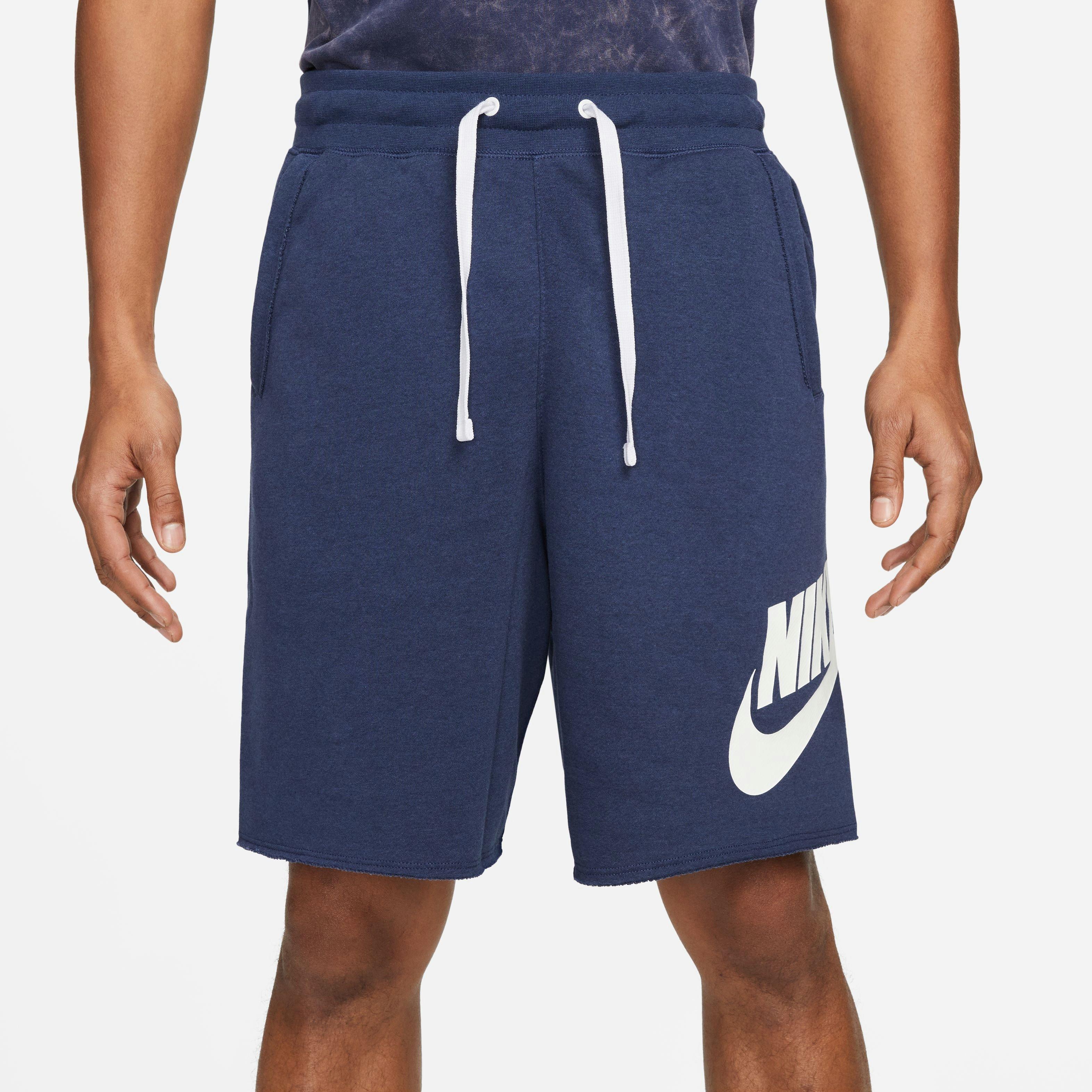 Nike Club Fleece Alumni French Terry Men's Navy Shorts