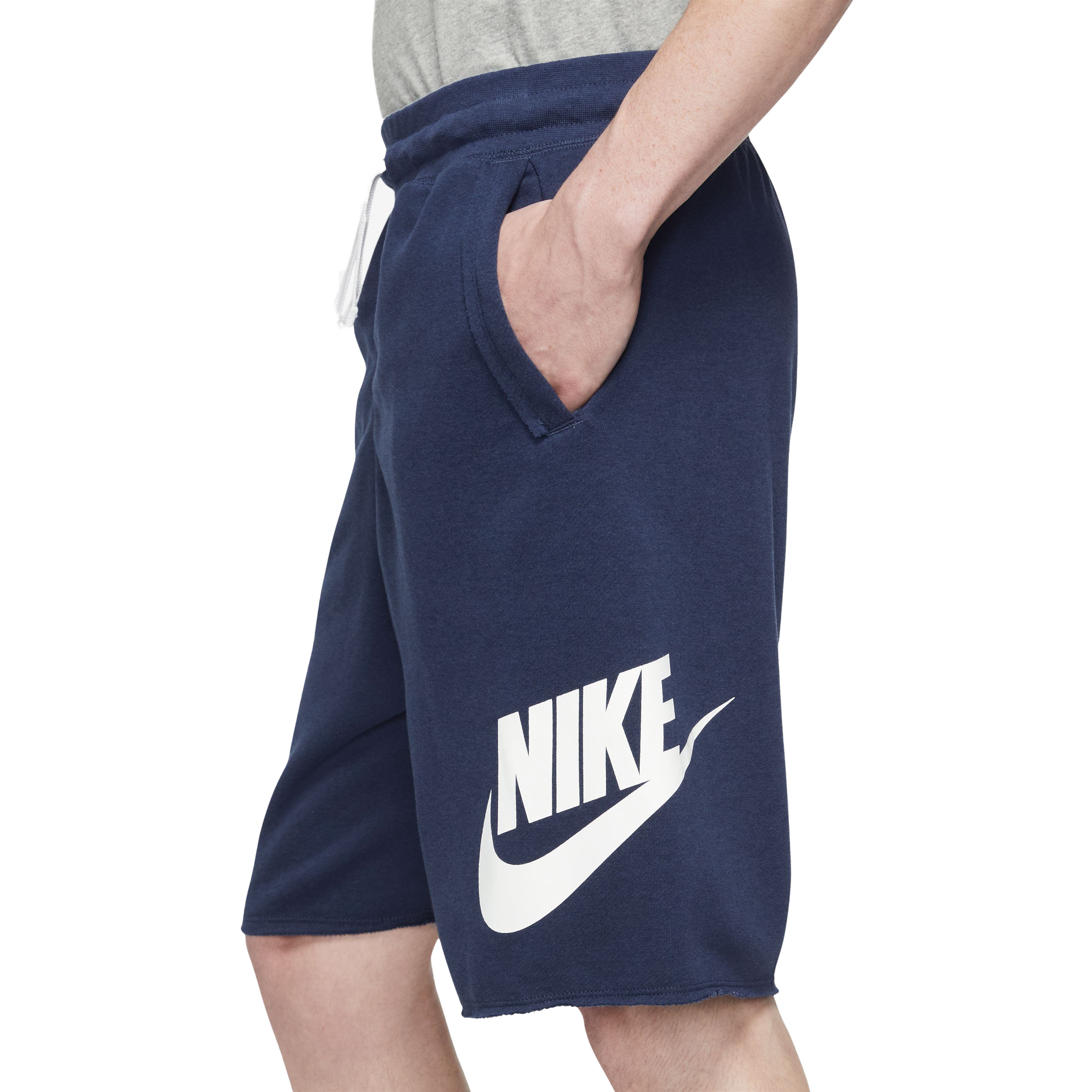 Nike Club Fleece Alumni French Terry Men's Navy Shorts