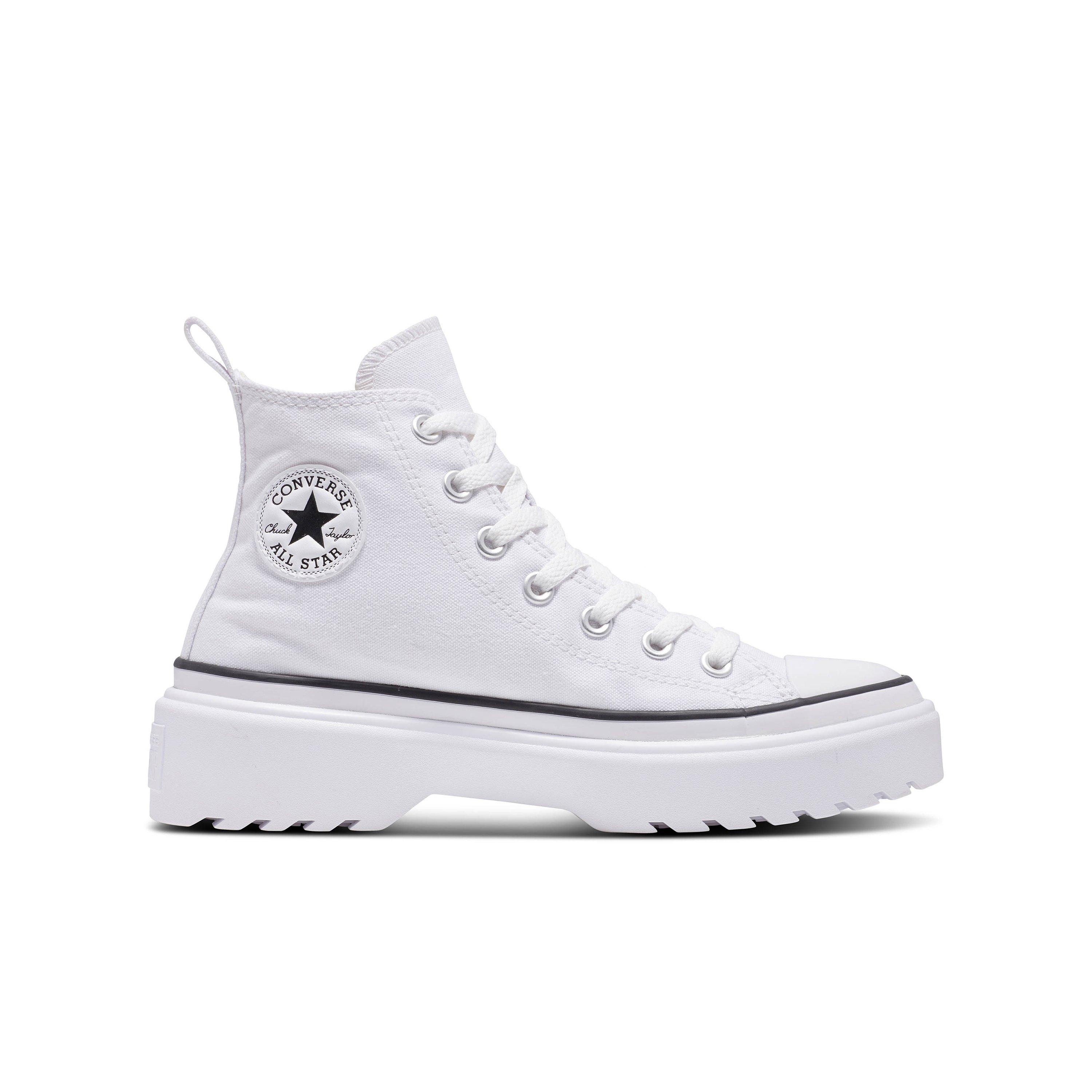 Converse platform cheap plus bianche