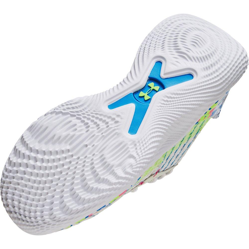 Under Armour Curry 10 "Splash Party" Men's Basketball Shoe - WHITE/BLUE Thumbnail View 5