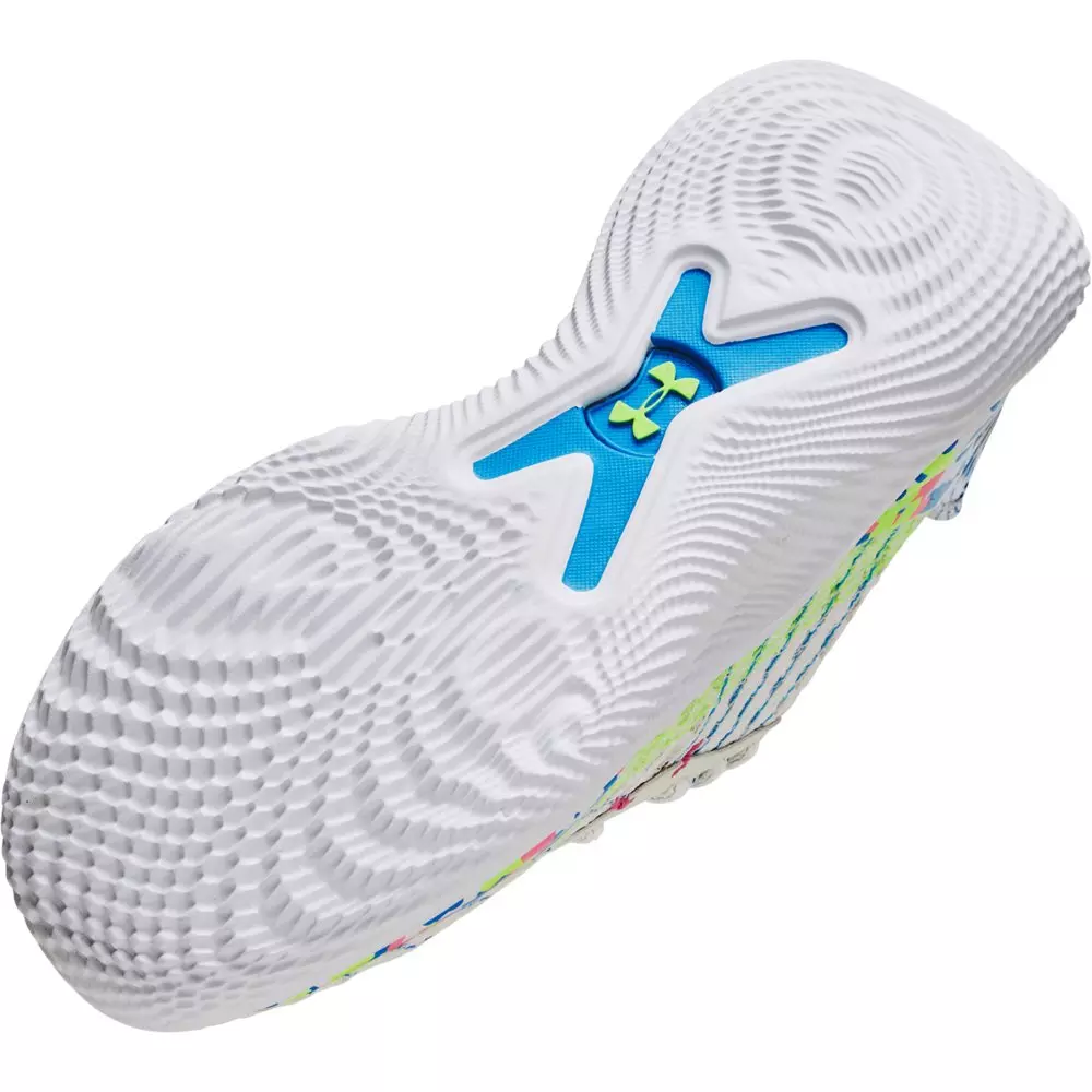 Under Armour Curry 10 "Splash Party" Men's Basketball Shoe - WHITE/BLUE