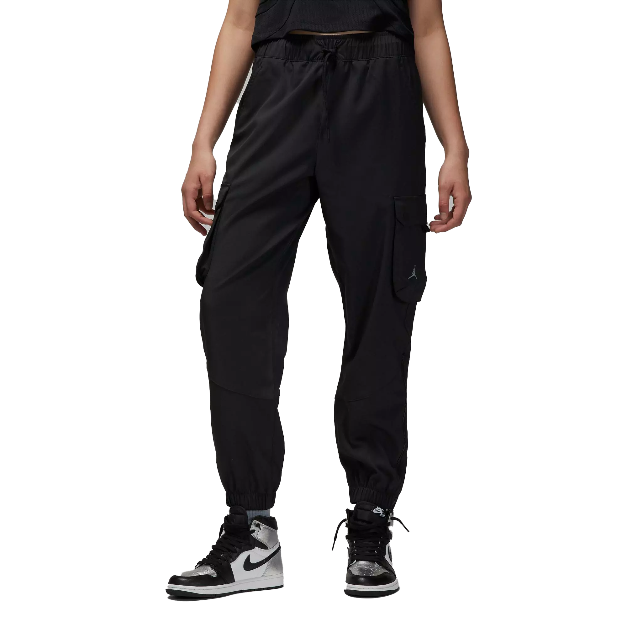 Jordan Women's Sport Tunnel Pants-Black - BLACK