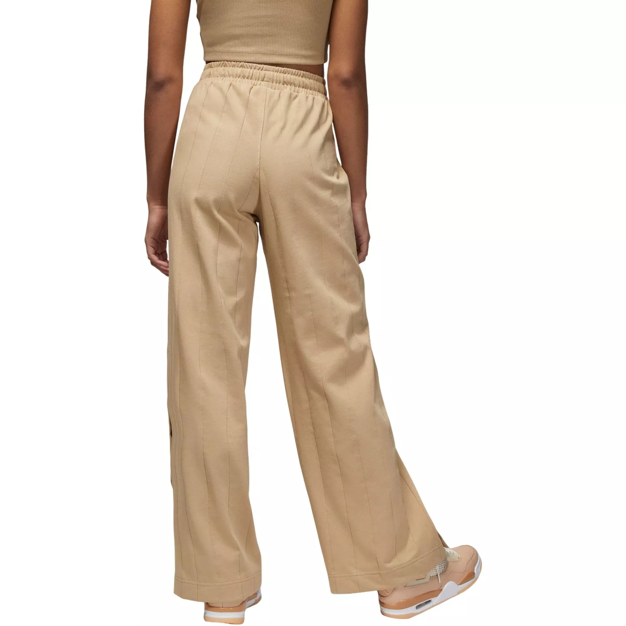 Jordan Women's Flight Knit Pants-Tan - TAN