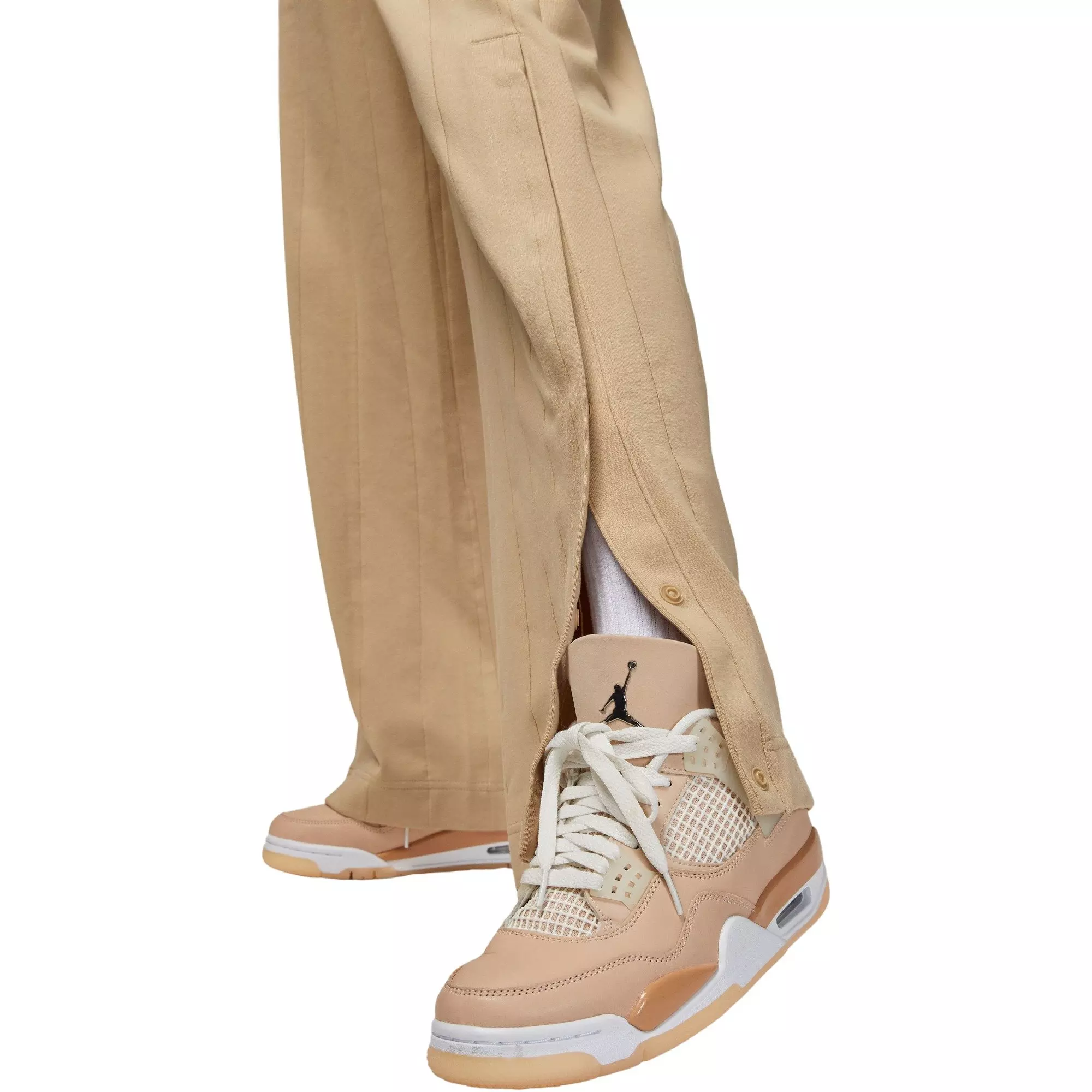 Jordan Women's Flight Knit Pants-Tan - TAN