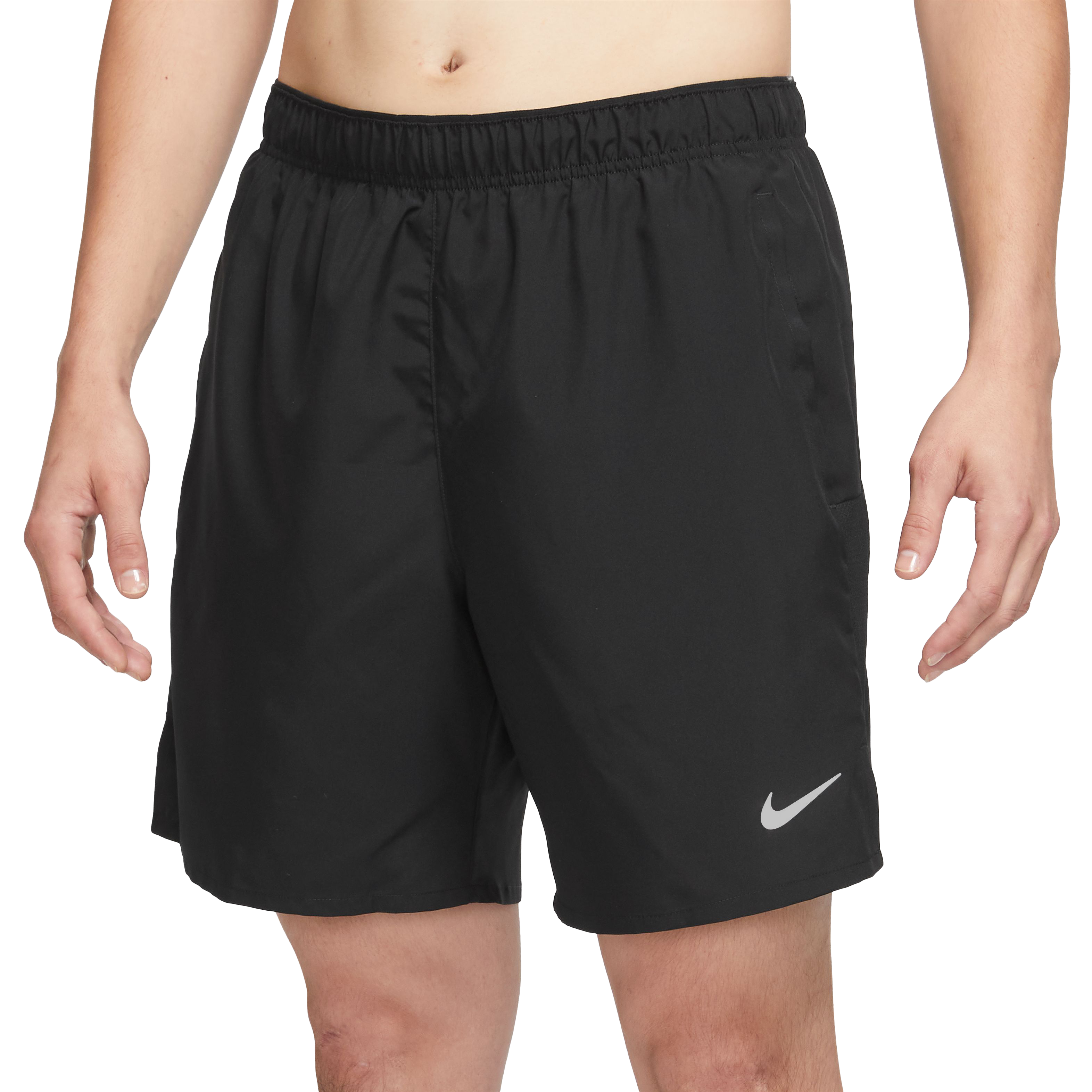 Nike Men's Dri-FIT Challenger 2-in-1 Running Shorts-Black - BLACK Thumbnail View 1