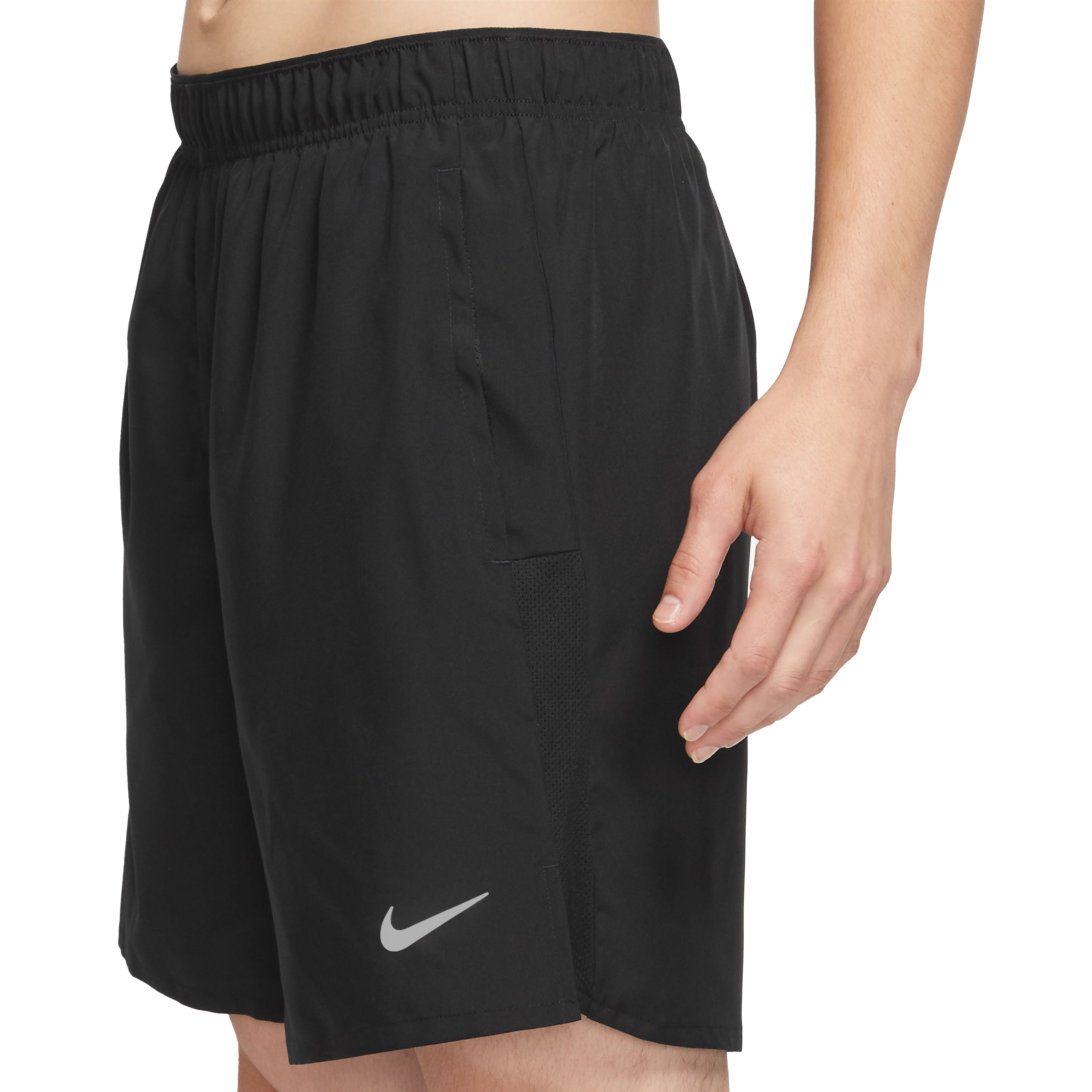 Nike Men's Dri-FIT Challenger 2-in-1 Running Shorts-Black - BLACK Thumbnail View 4