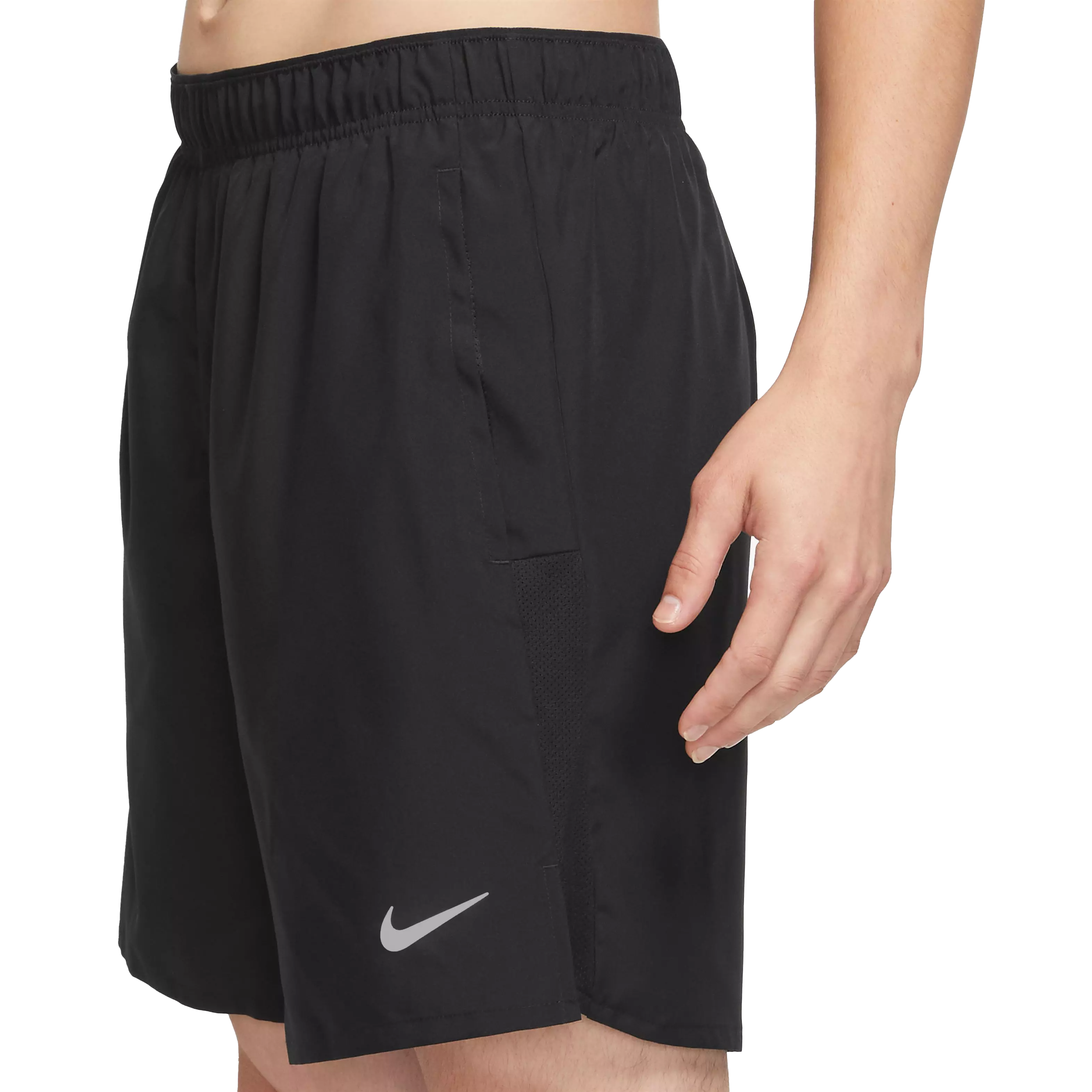Nike Men's Dri-FIT Challenger 2-in-1 Running Shorts-Black - BLACK
