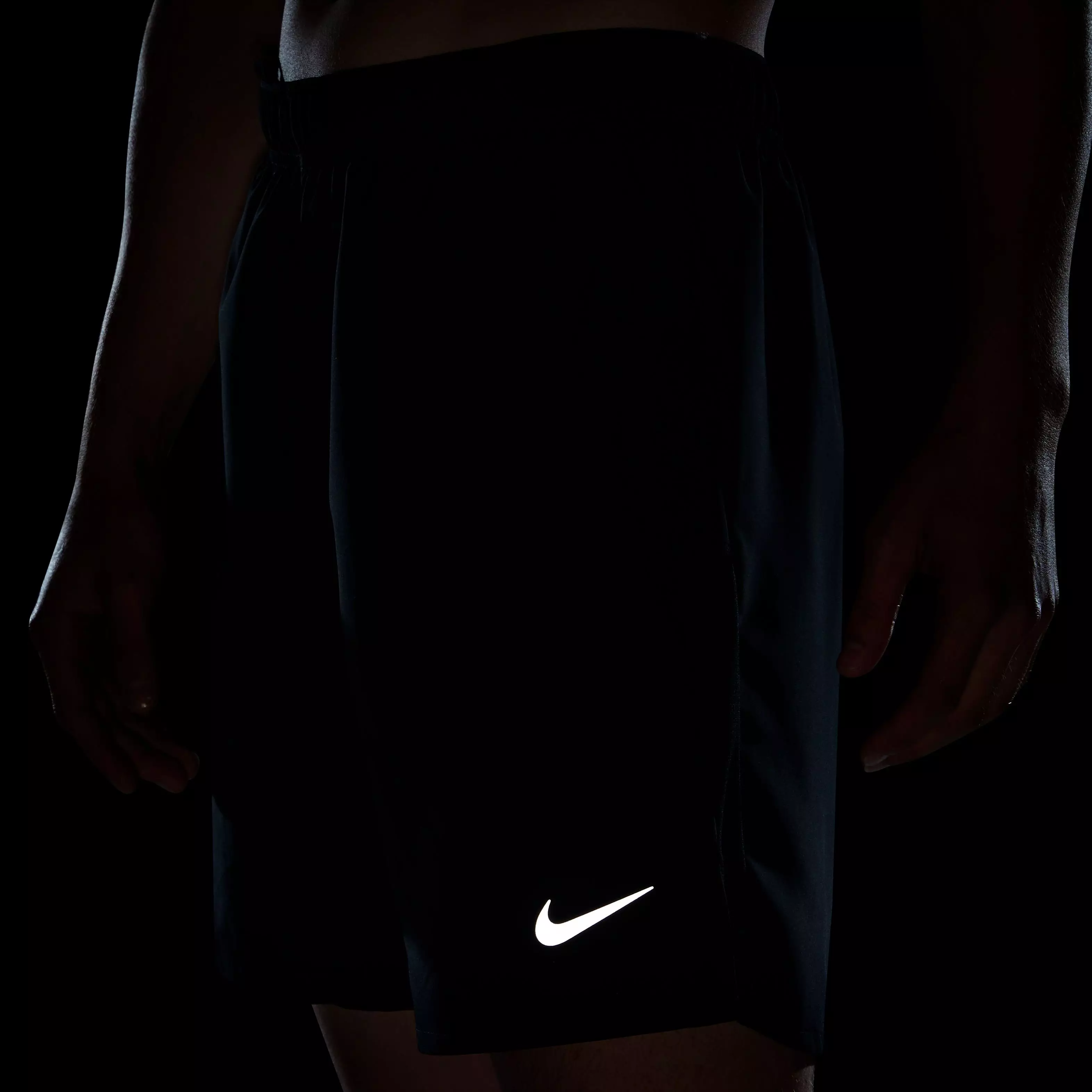 Nike Men's Dri-FIT Challenger 2-in-1 Running Shorts-Black