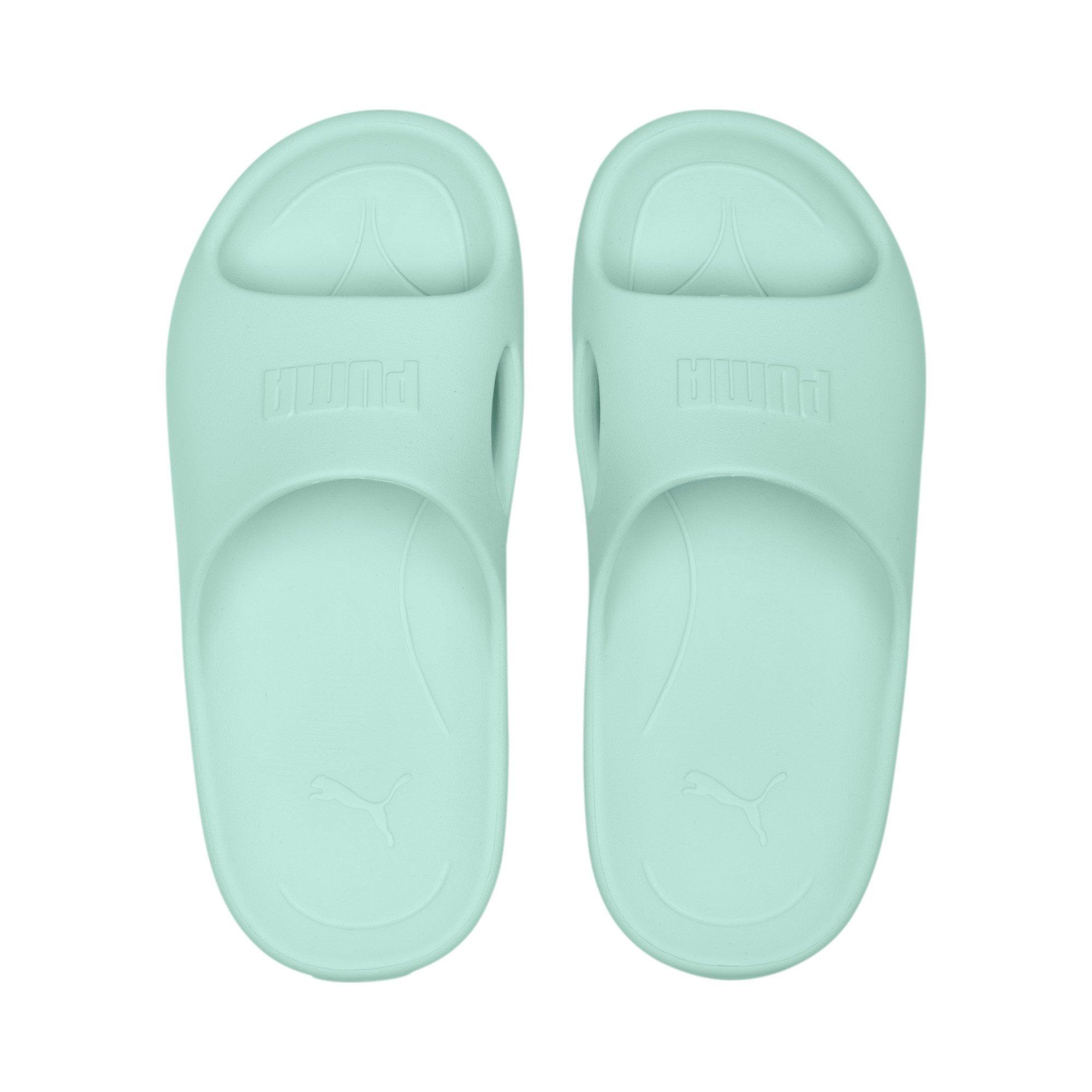 Puma slides womens store green