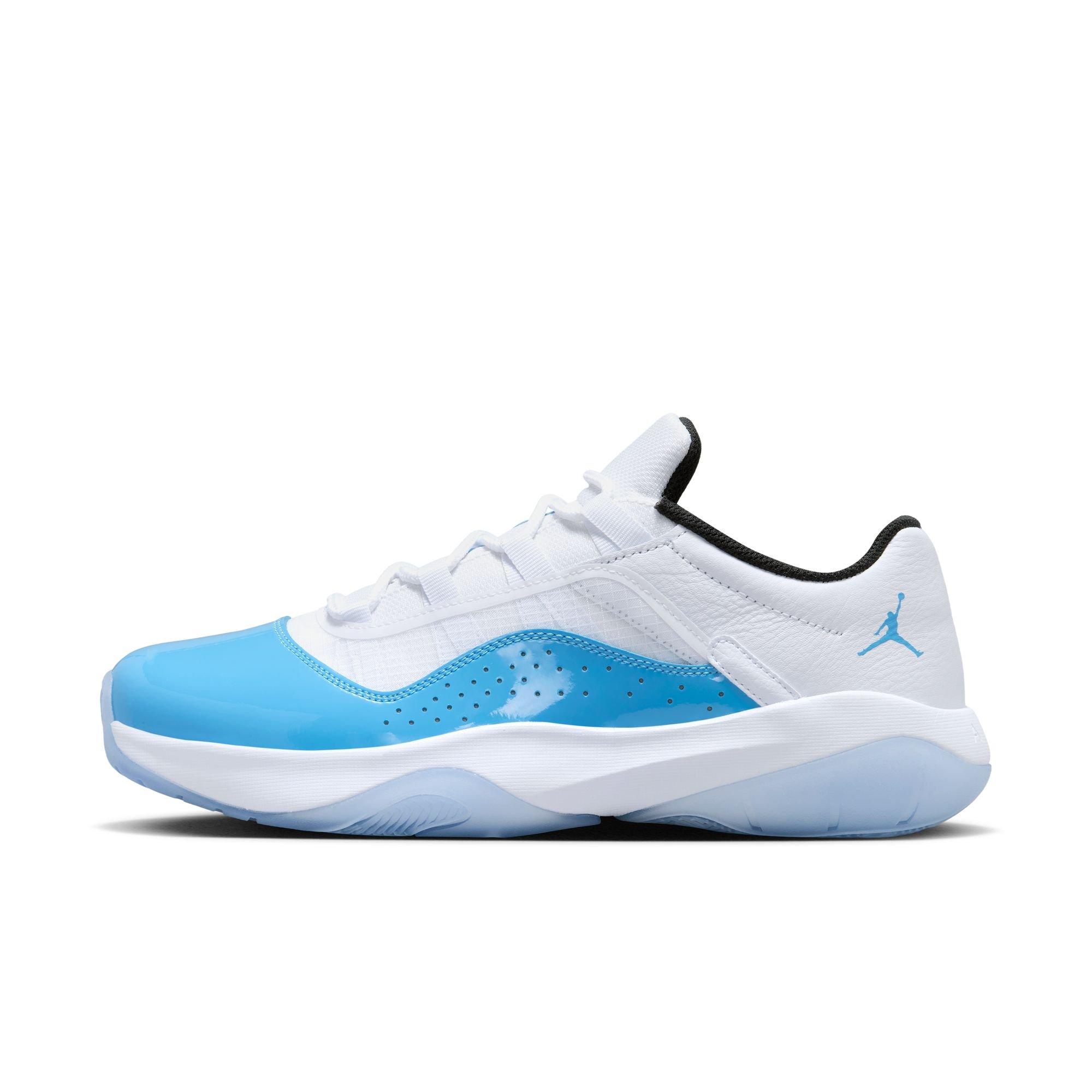 Jordan 11 CMFT Low "White/University Blue/Black" Men's Shoe - WHITE/CAROLINA BLUE Thumbnail View 5